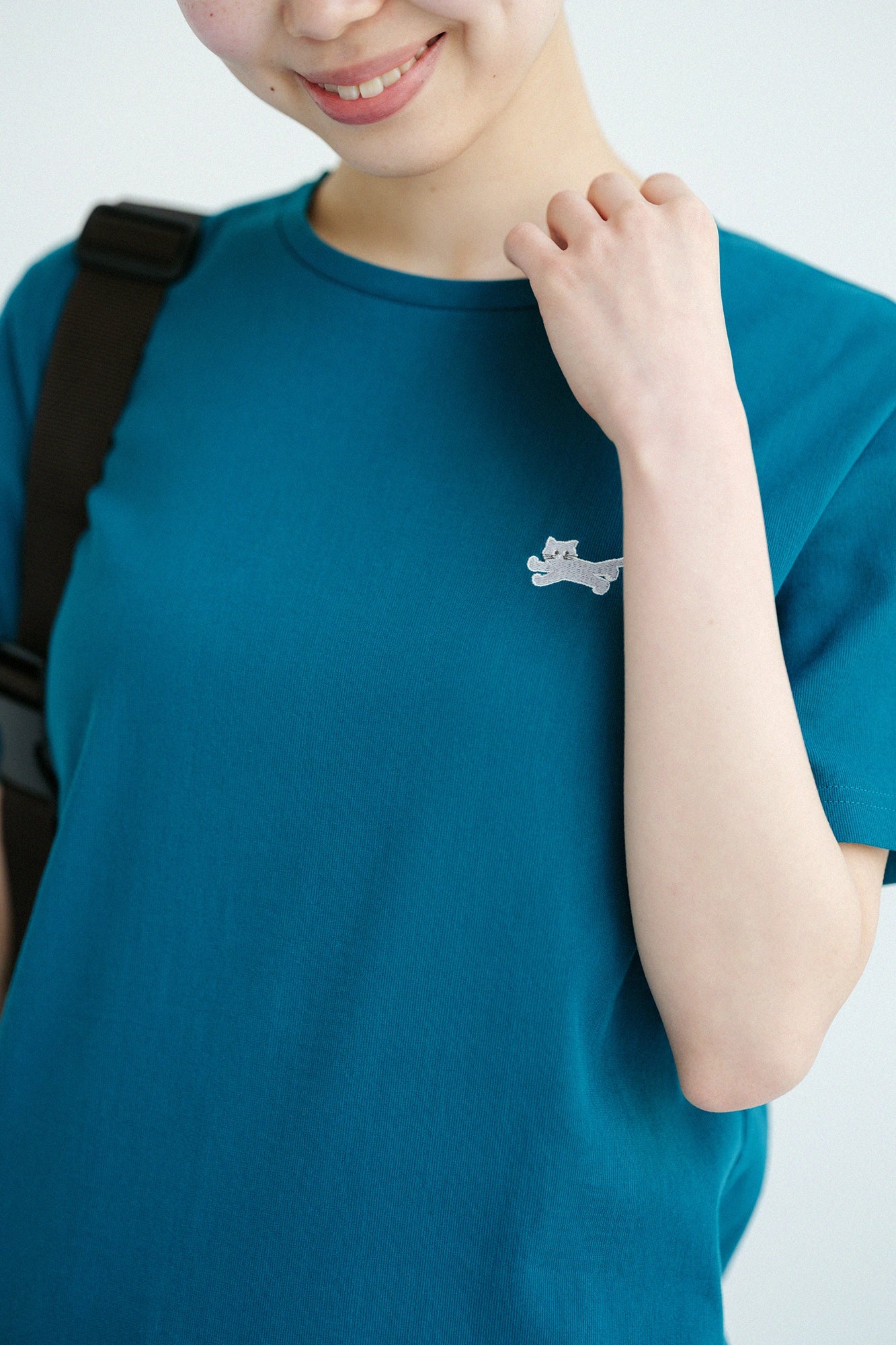 Chizimi Cotton 40/40 Short Sleeve T-shirt / Green