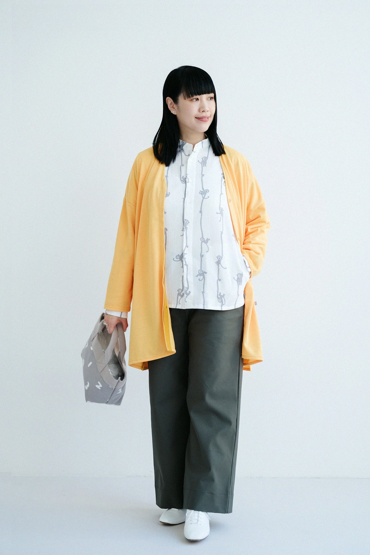 【Ships around 3/17】Chizimi Cotton 20/20 Stand CollarShirt SP 2.0 / Year of the Monkey
