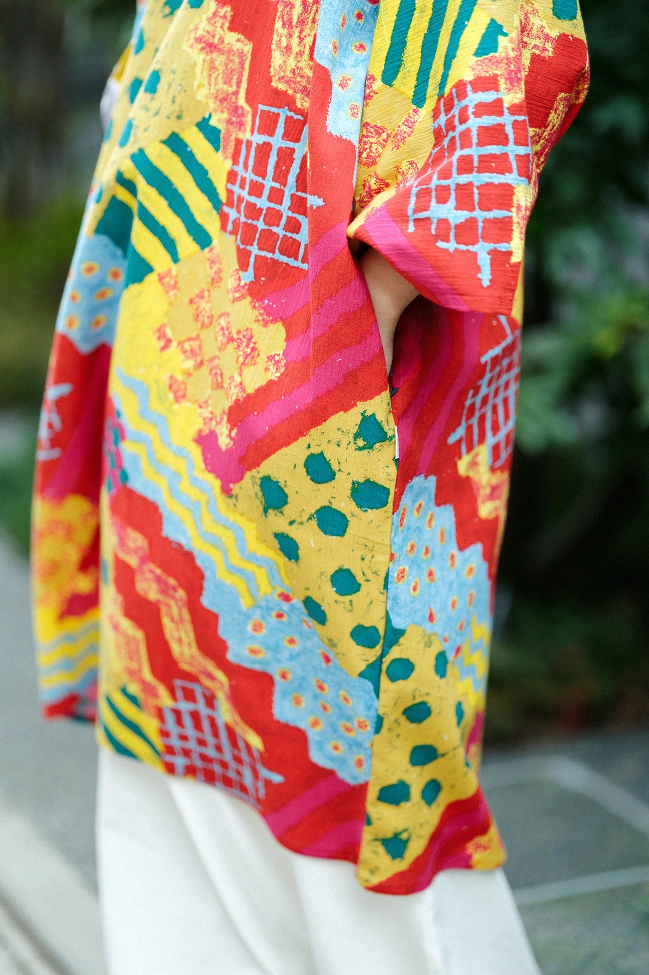 【3월 3일경 발송 예정】타카시마치지미 20/20 나기나타 직사각형 원피스／니기와이 