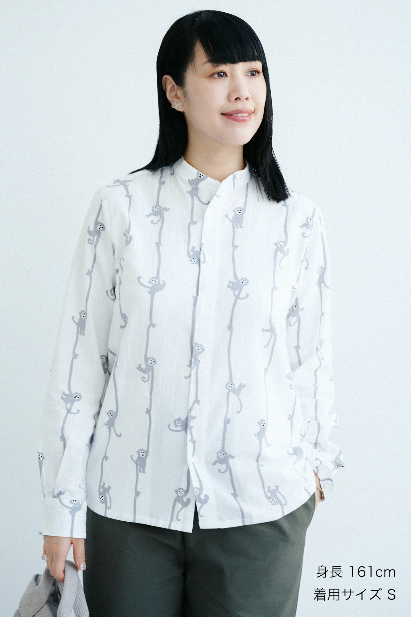 【Ships around 3/17】Chizimi Cotton 20/20 Stand CollarShirt SP 2.0 / Year of the Monkey