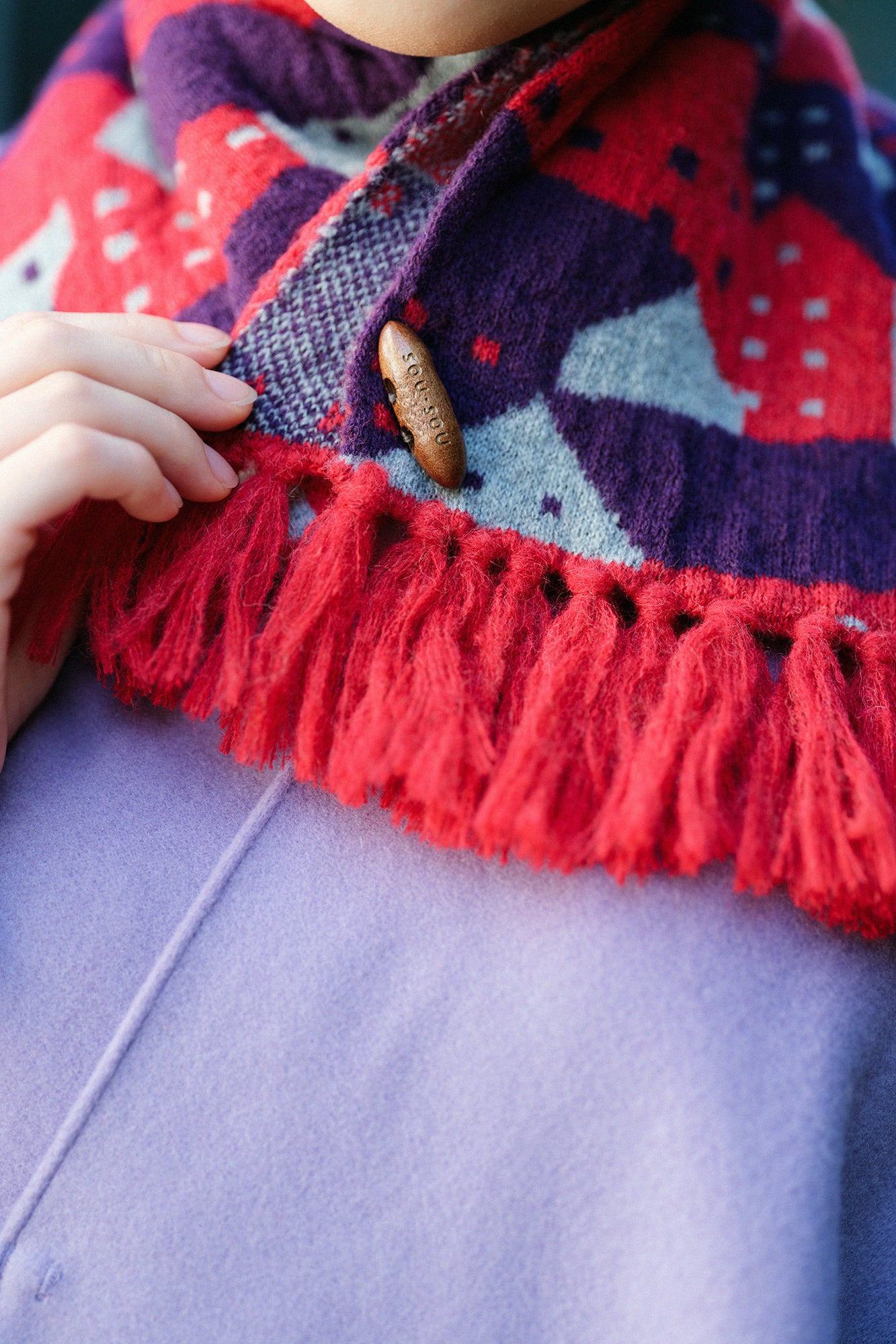 [预约]SOU・SOU×MOONBAT 草针织项圈 (Souamieri) / Northern Country Beniaka (*预定 11 月 25 日左右发货)