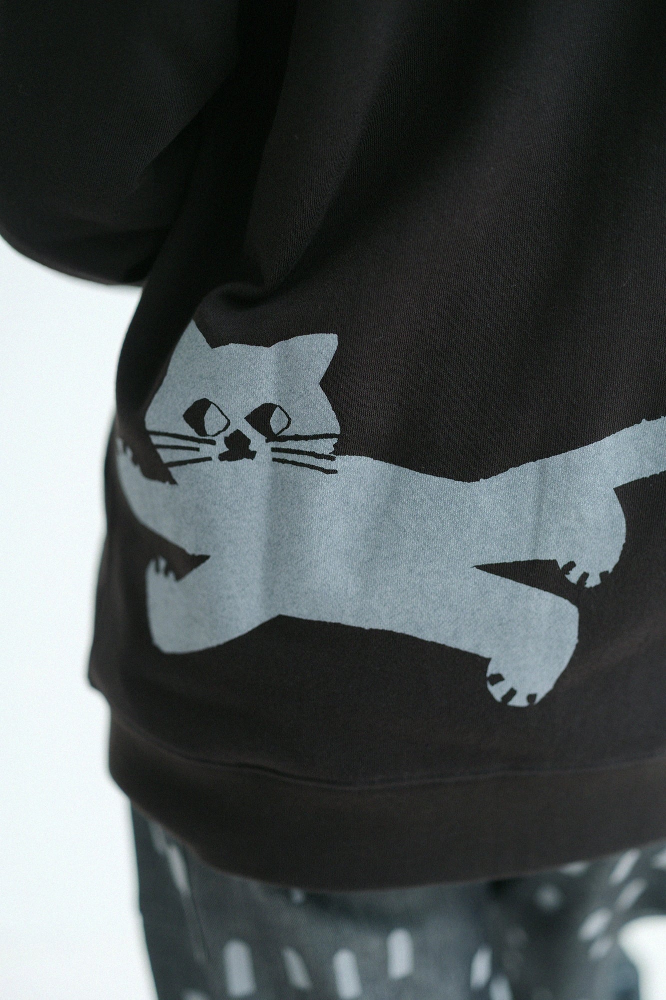 【9월29일경발송예정】데포르타레 ZIP UP 스웨트 파카[9.7]/블랙