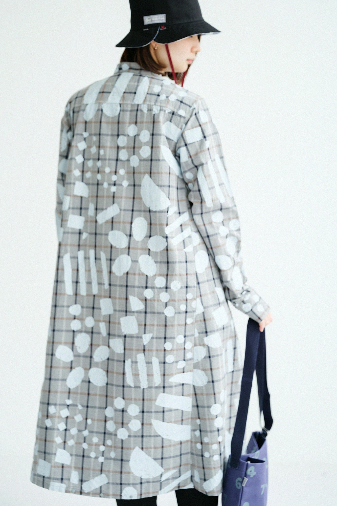 【3월 10일경 발송 예정】메란지 체크 H.N.BIKE원피스/우라라 양(요우) 