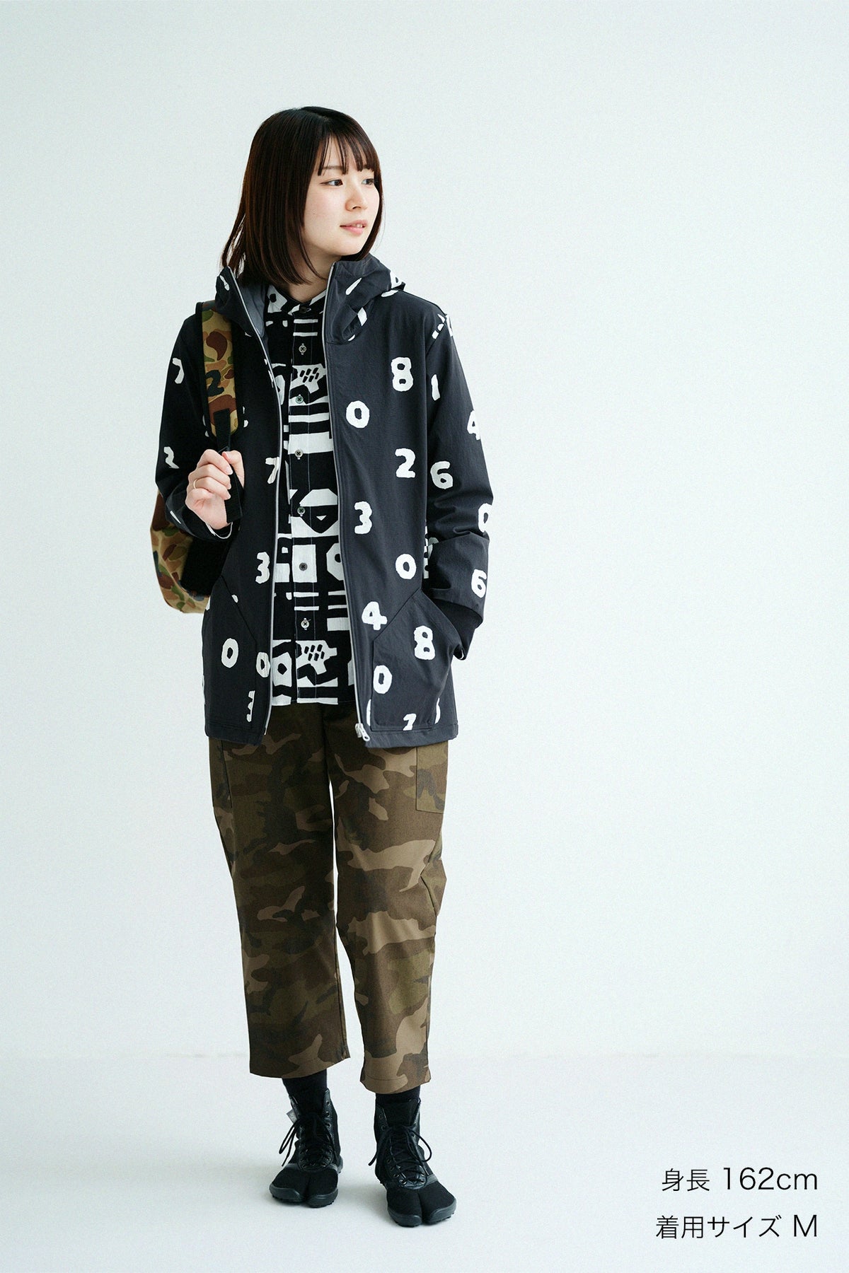 【3月10日頃発送予定】ダンプルーフ BIKEすててこ／camo ダークオリーブ
