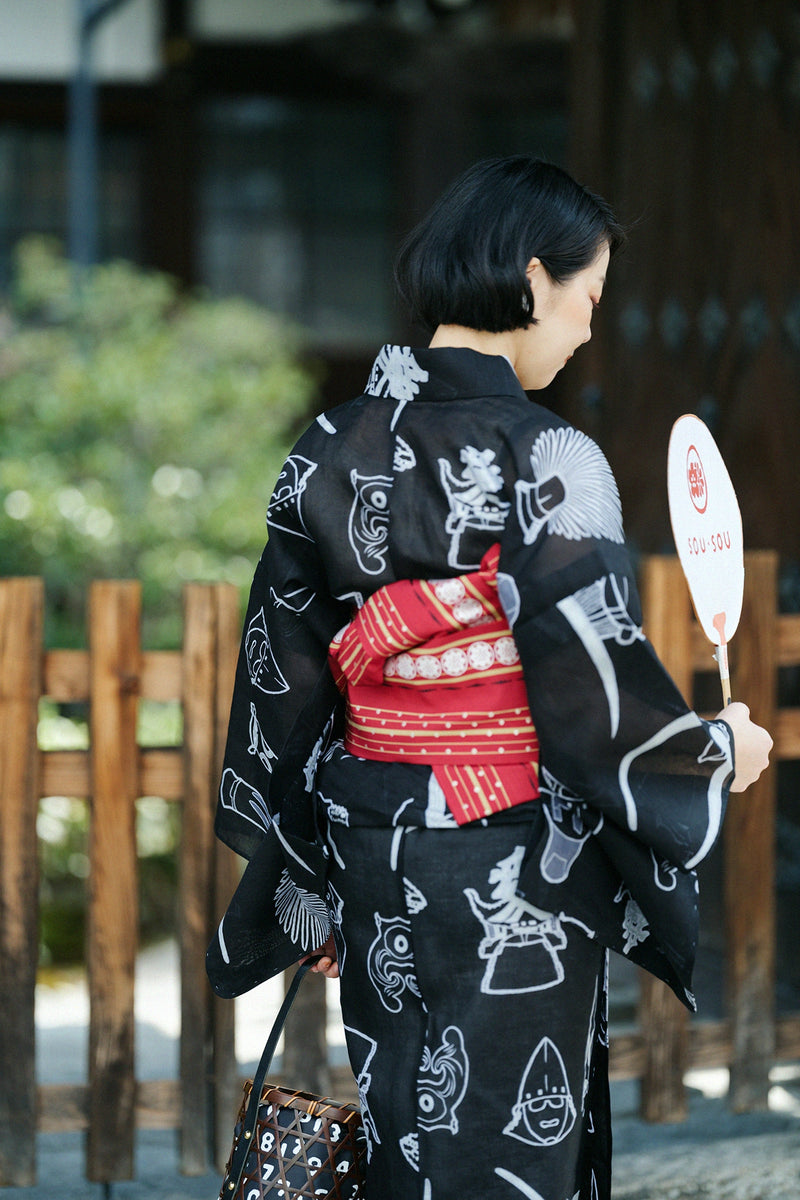 Maßgeschneidertes Yukata-Tuch
