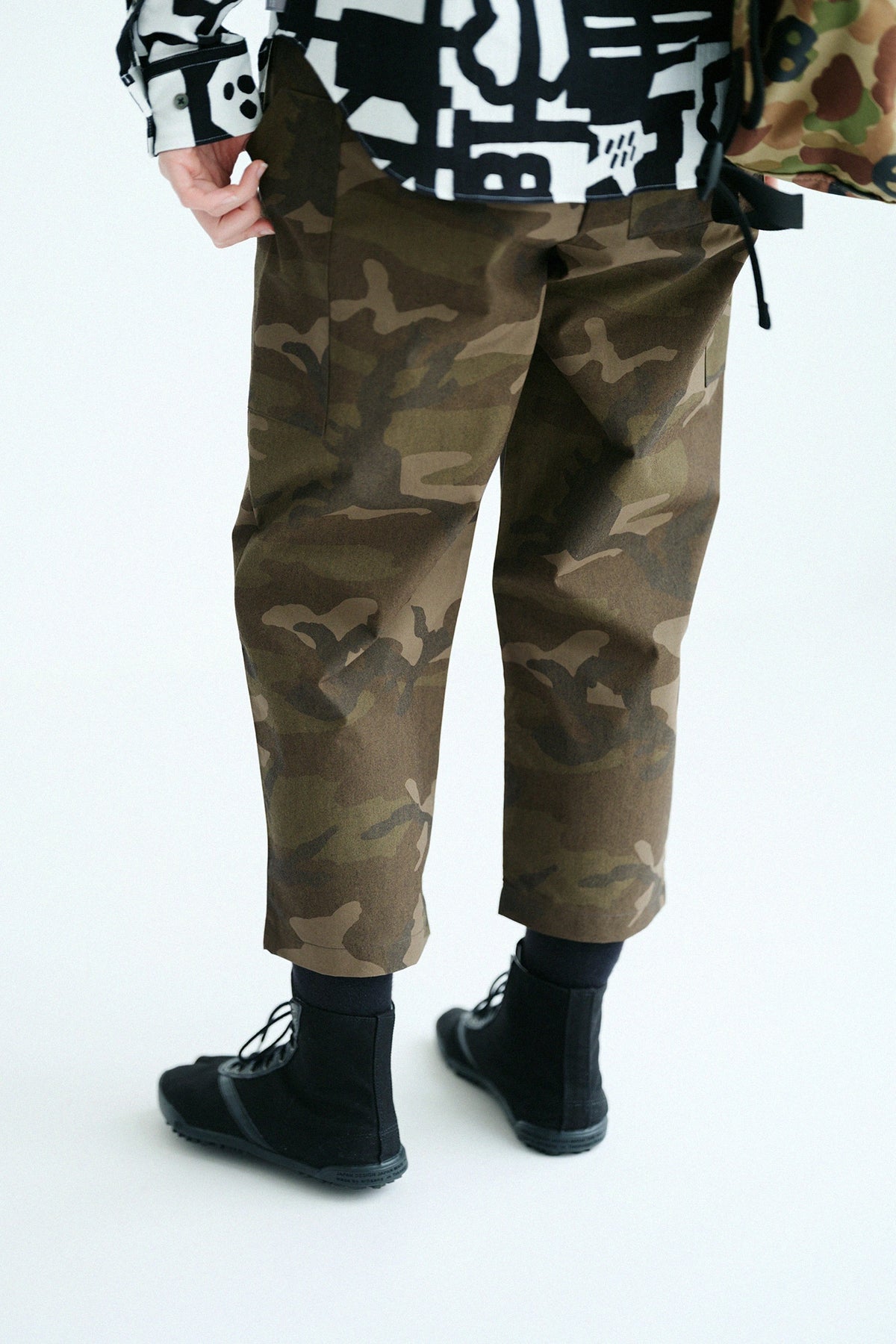 【3月10日頃発送予定】ダンプルーフ BIKEすててこ／camo ダークオリーブ