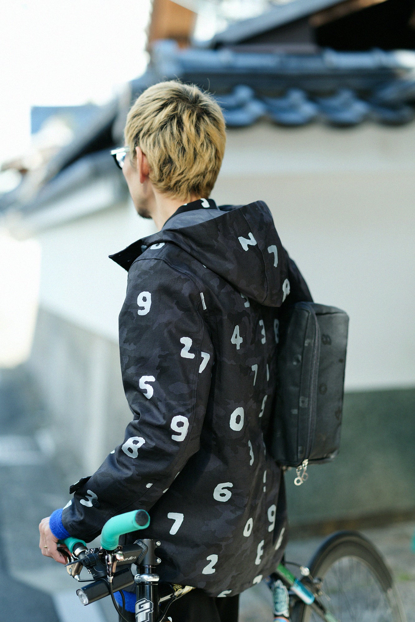 Waterproof Mountain Parka／camo SO-SU-U Dark Grey 