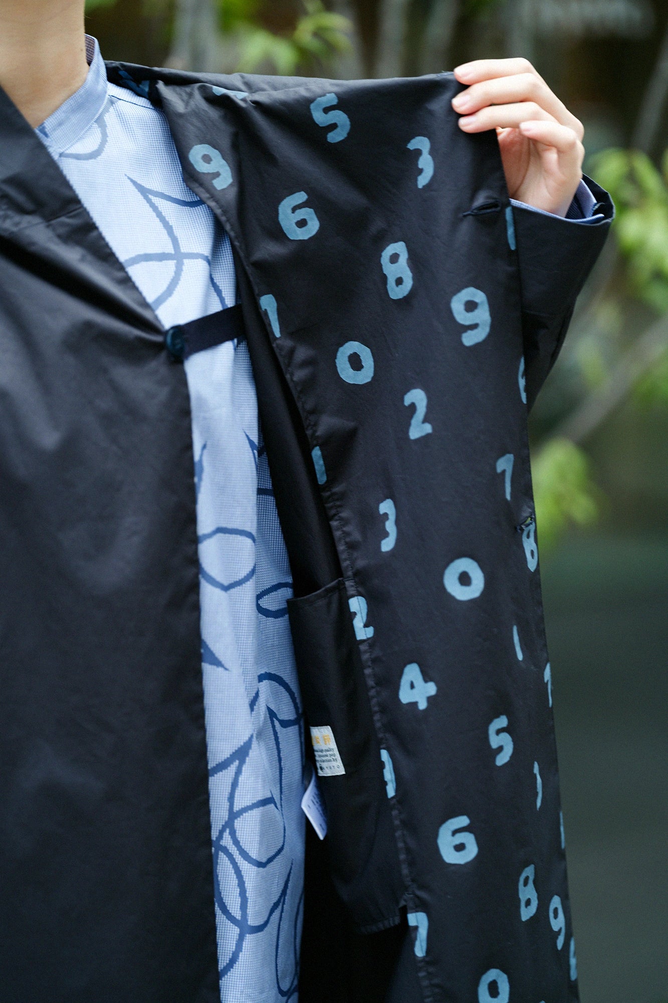 [3월 17일경 발송 예정]고밀도능직 후드 코트/다크네이비×SO-SU-U