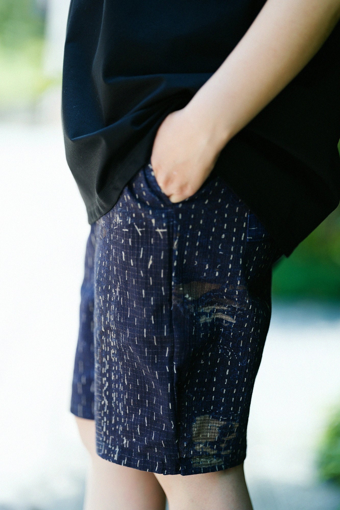 [Versand voraussichtlich um den 7. Juli] Takashima Chijimi 20/20 Easy Shorts/BORO Ⅲ IJ