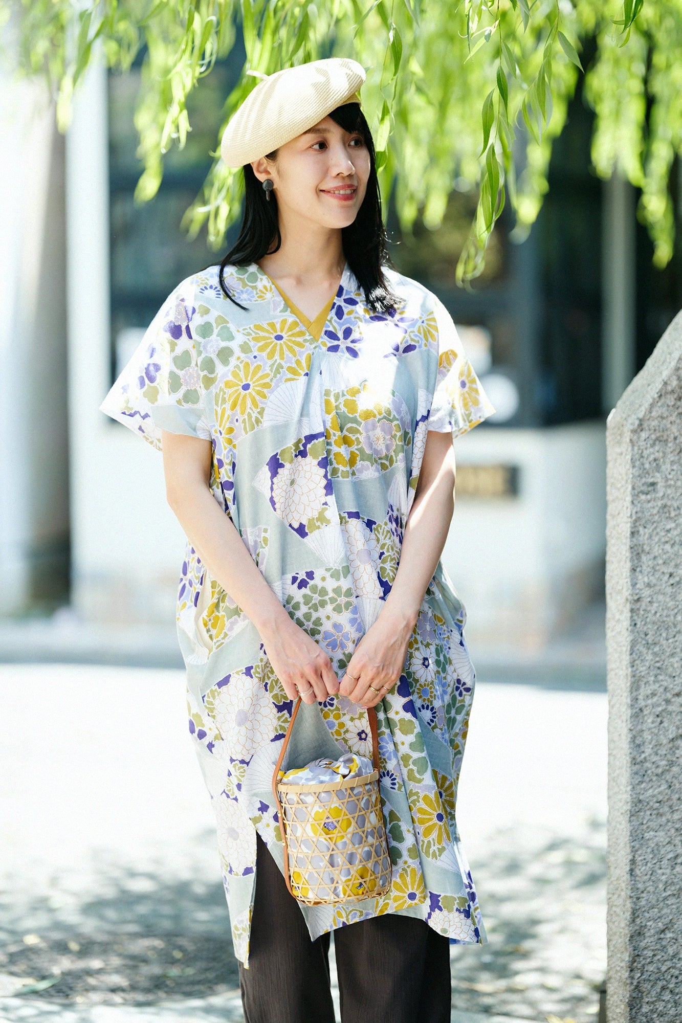 '身長：' 161cm,'着用サイズ：'女F,左下