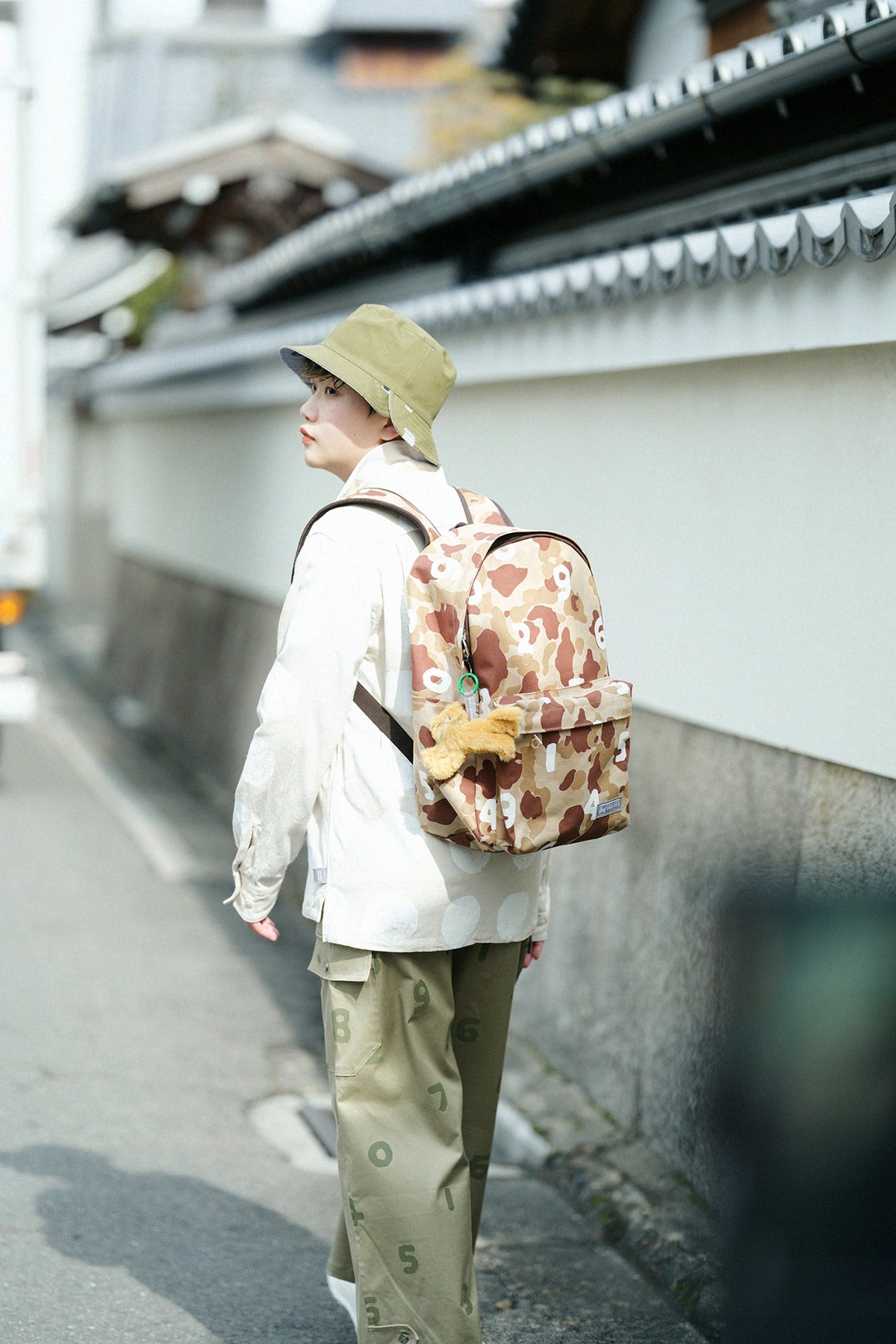 【3月10日頃発送予定】ダブルフェイス d. バックパック／duck hunter camo SO-SU-U ライトベージュ