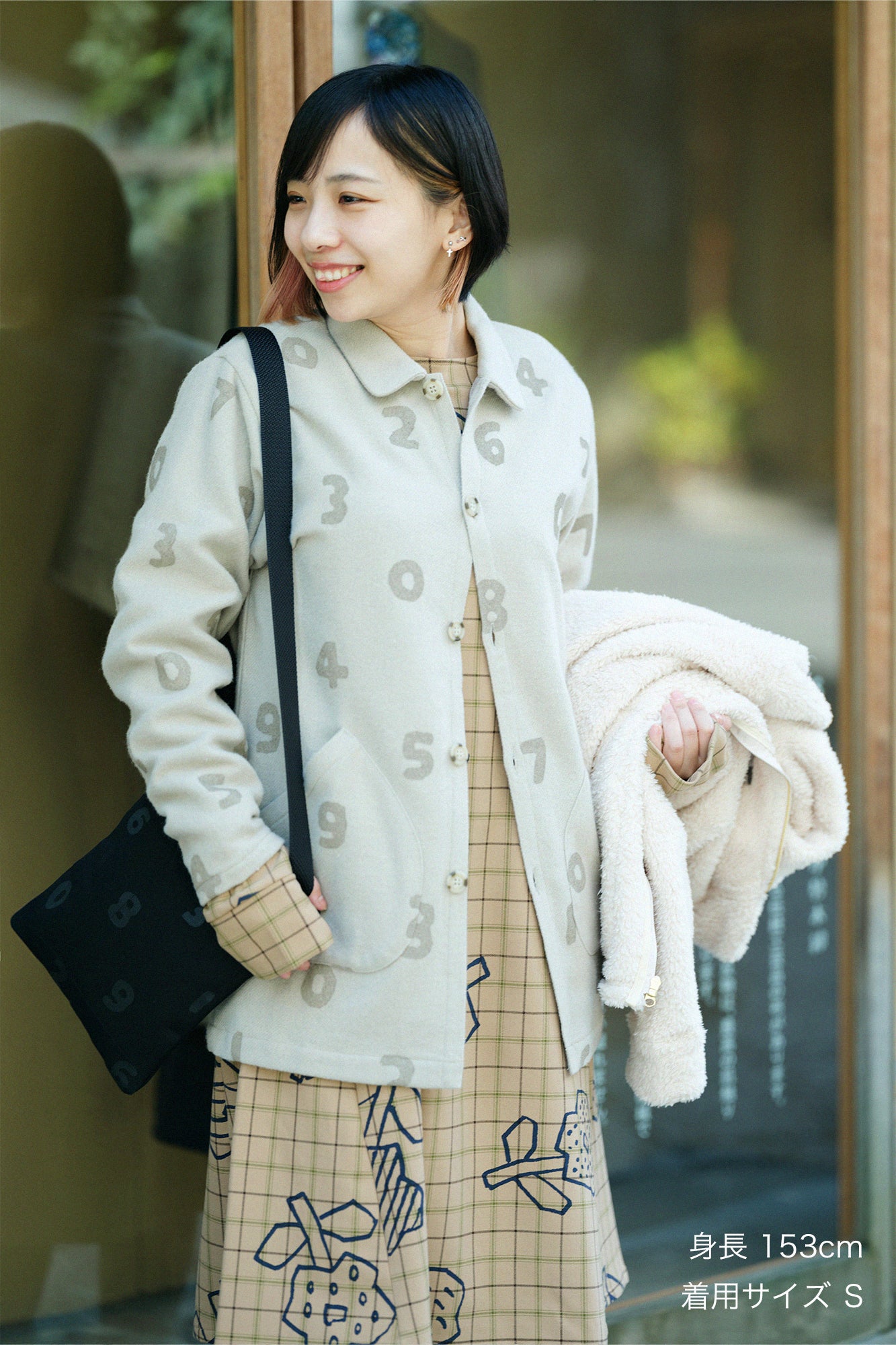 【◯预购】CORDURA®康巴特羊毛附领子外套／SO-SU-U十数象牙色（※预计于12月2日左右发货）