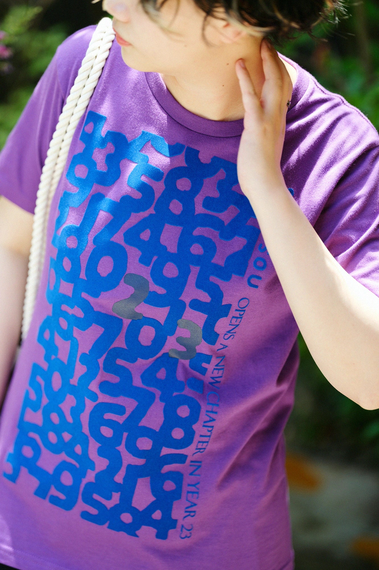 【Ships ard. 7/7】23rd Anniversary Short-Sleeve T-Shirt[5.0]／Purple
