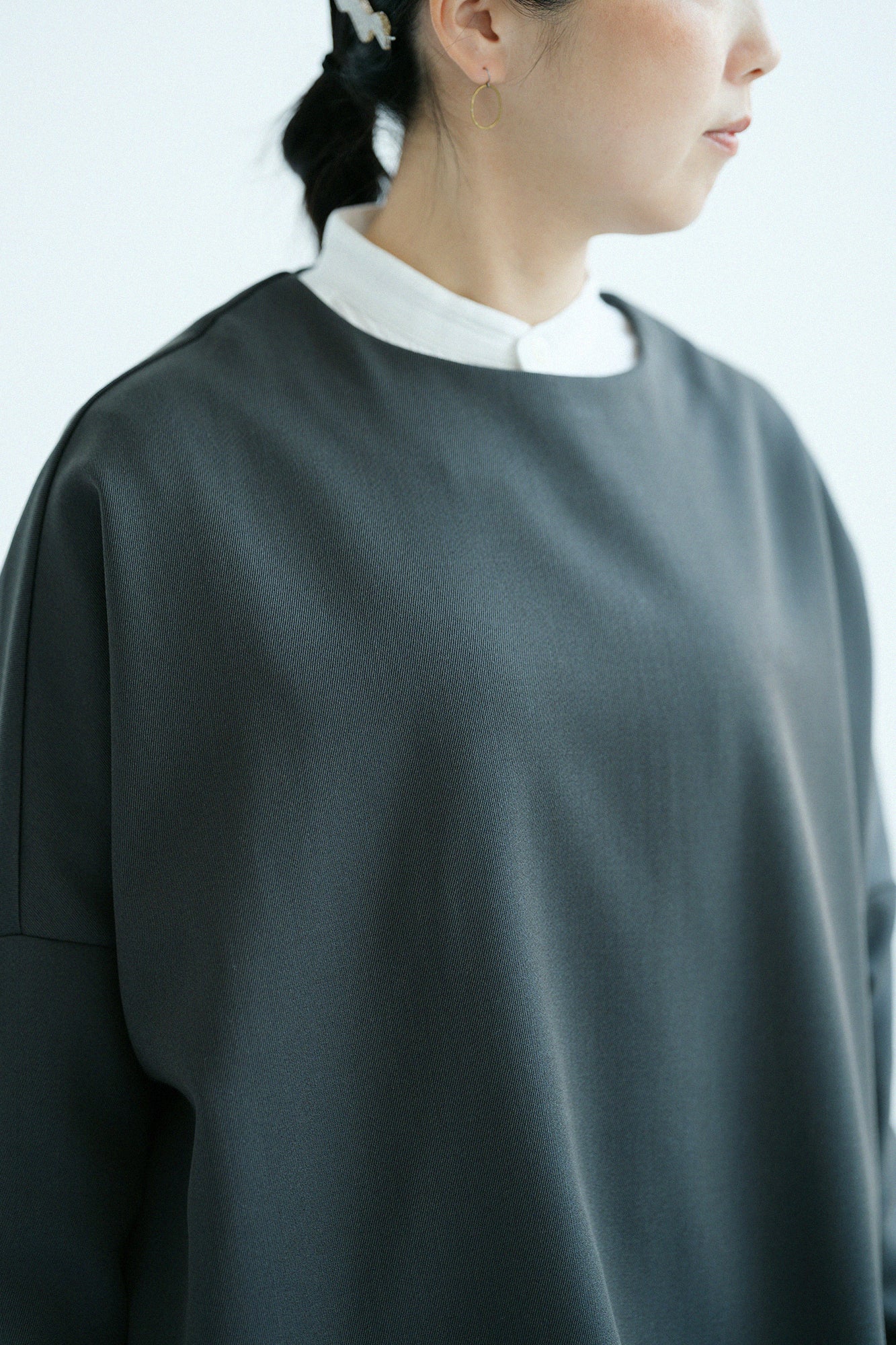 【預購】Alpinix 寬版上衣／深橄欖綠（※預計於12月9日左右發貨）