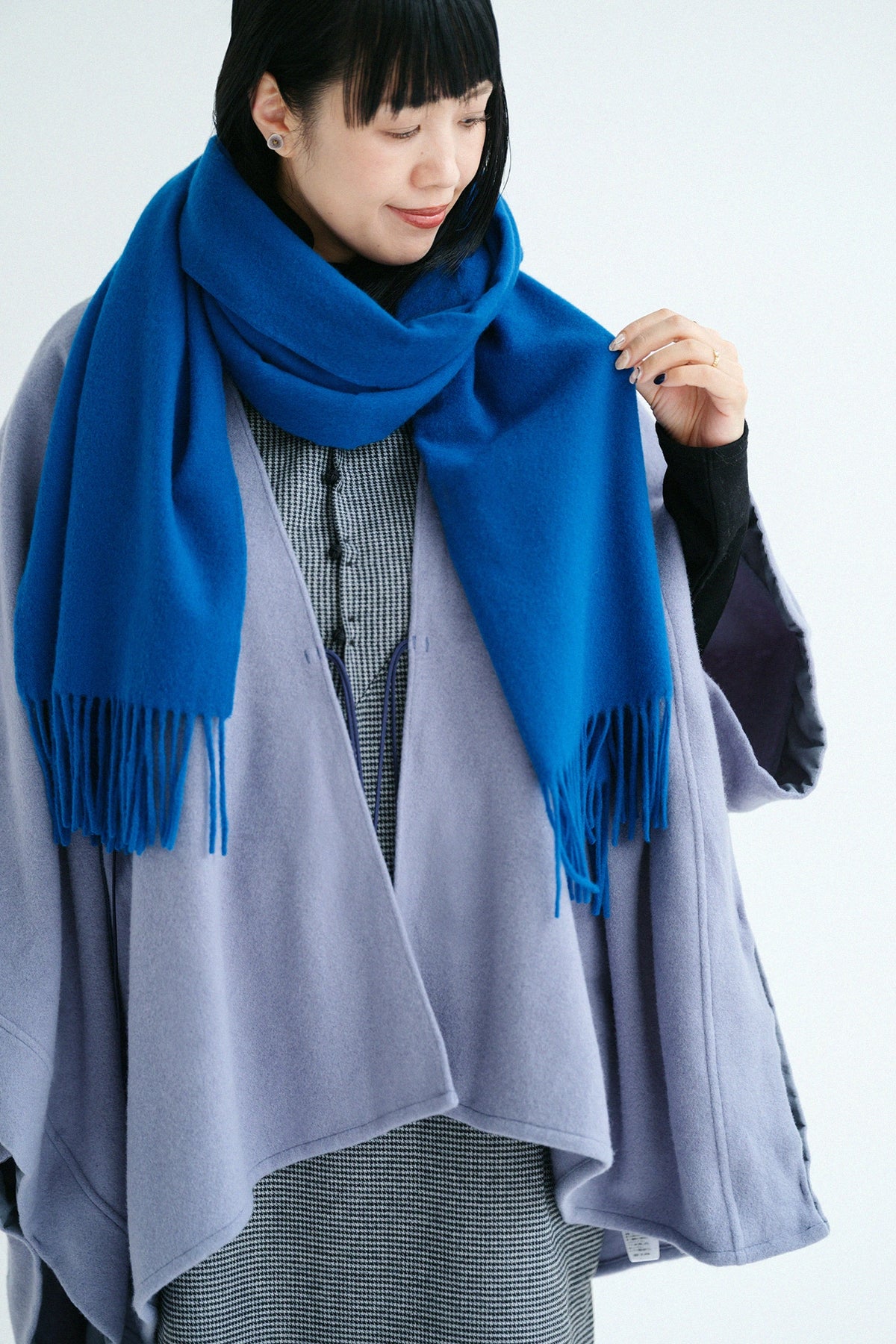 【Envoi prévu vers le 17 novembre】Baby Cashmere(R) Long Muffler / épaisseur dense 