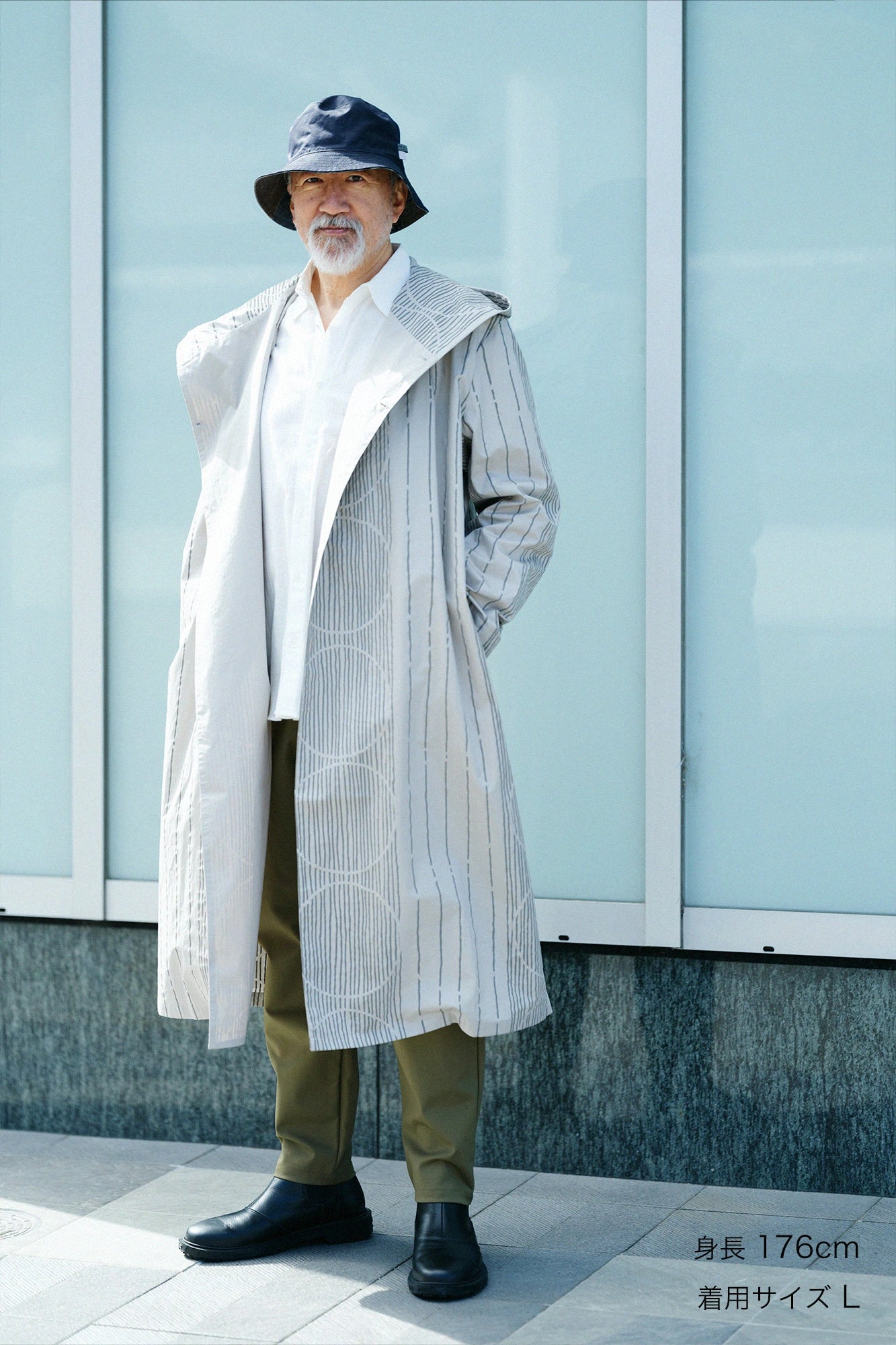 [Versand voraussichtlich um den 17. März] Leicht zulaufende Hose mit doppeltem Cross-Stretch/Olivgrün