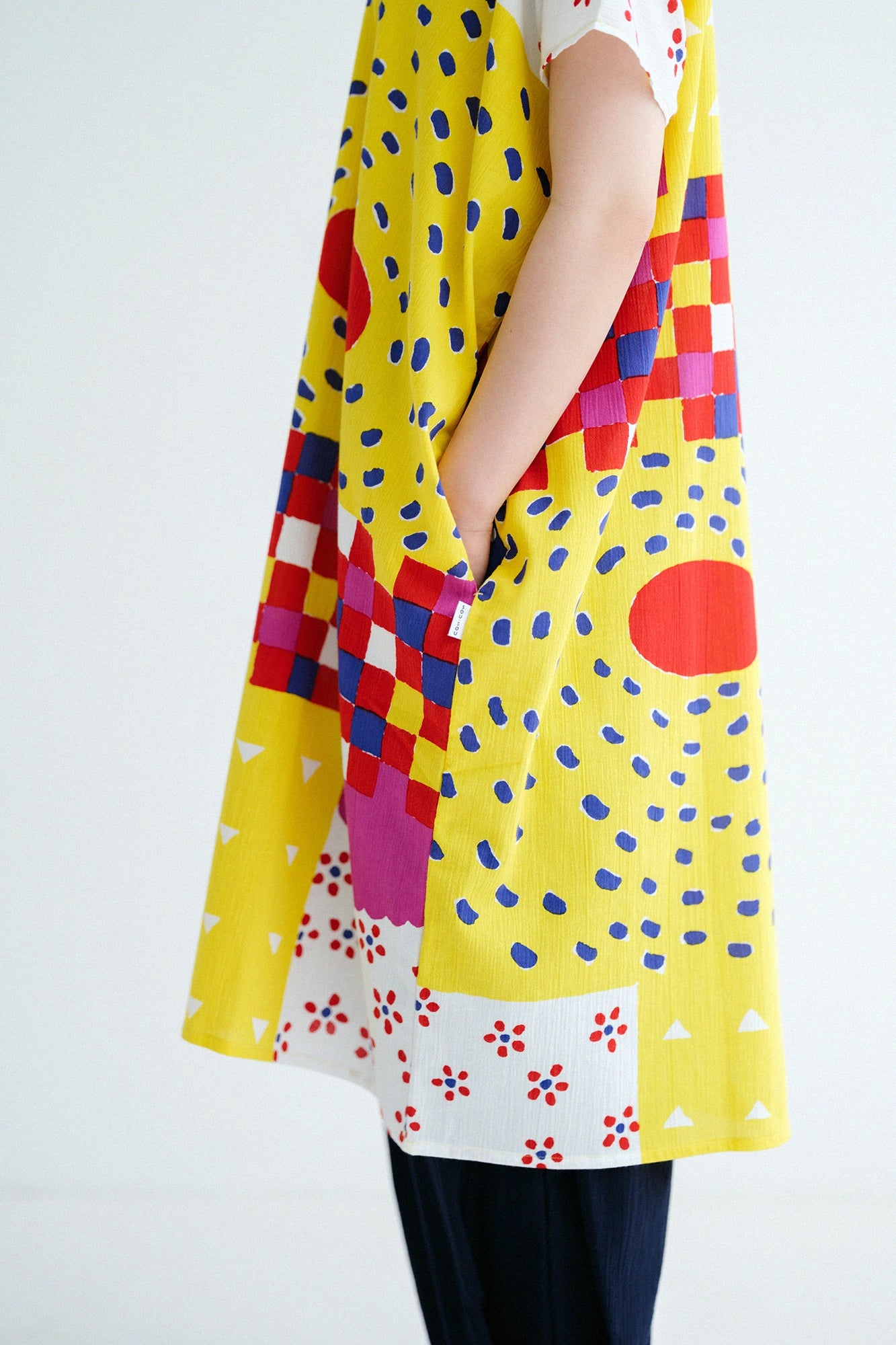 【Ships ard. 6/23】Chizimi Cotton 20/20 Rectangular Dress / Treasure Casket