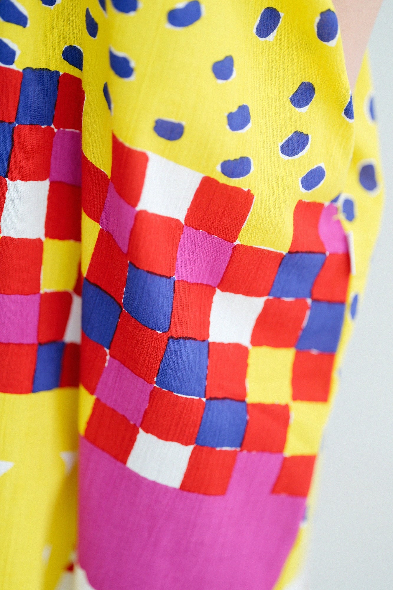 【Ships ard. 6/23】Chizimi Cotton 20/20 Rectangular Dress / Treasure Casket