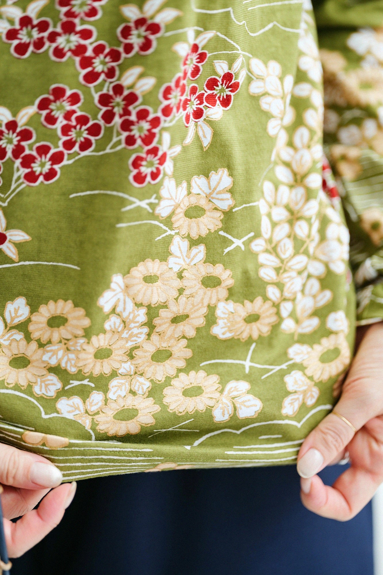 【Voraussichtlicher Versand um den 22. September】Schmal geschnittenes Yukata-Muster / kühl und erfrischend 