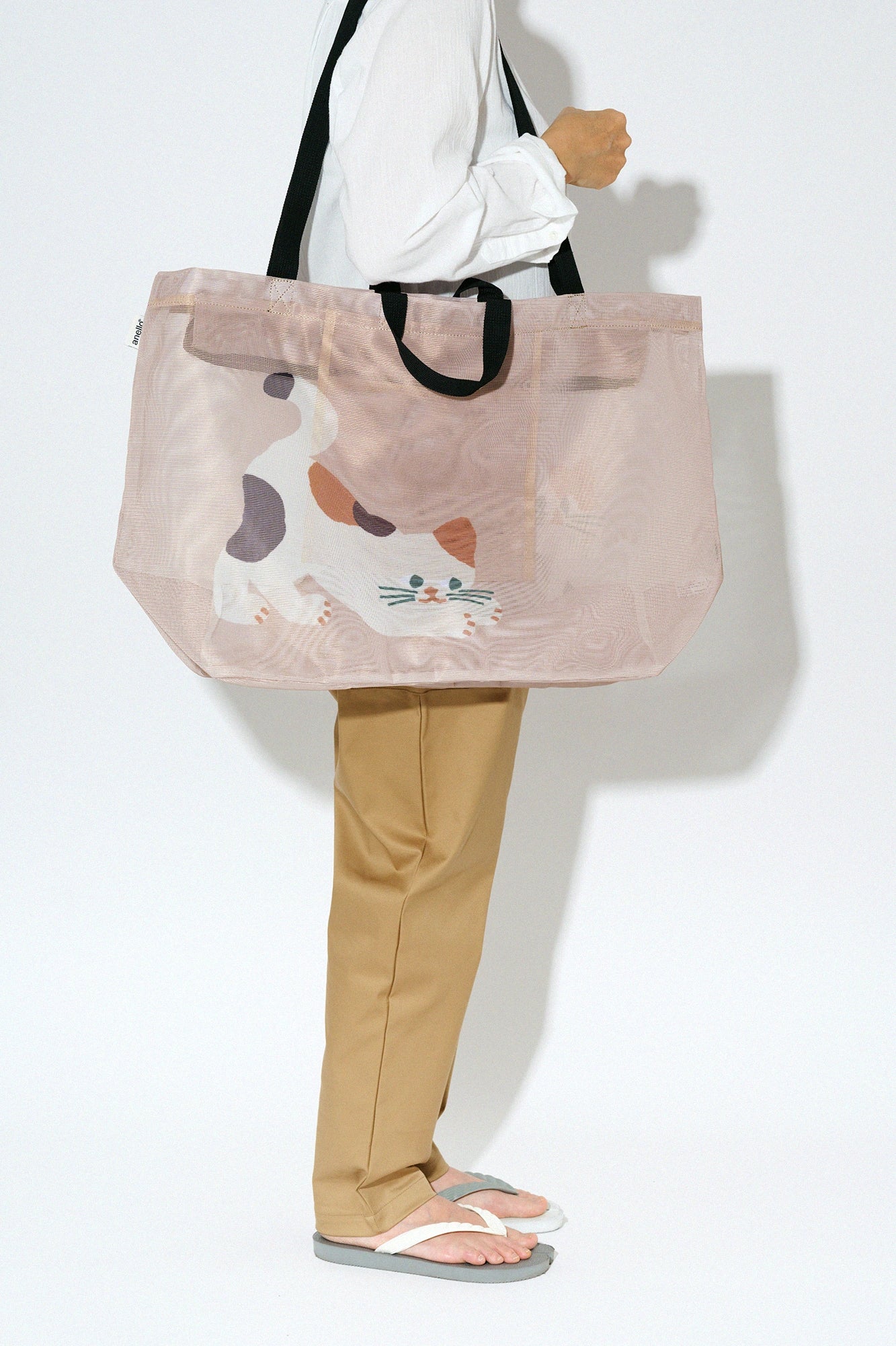 SOU・SOU×Eslite Bookstore 2WAY Netztasche/Kalikokatze