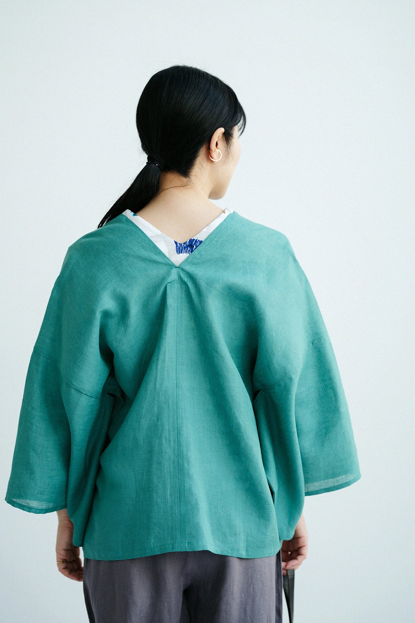 【3월 3일경 발송 예정】린넨 하츠키／초록색 