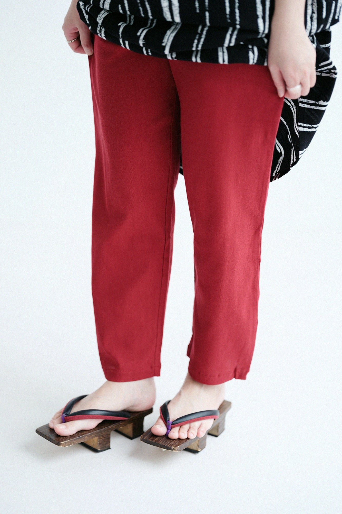 【4월 21일경 발송 예정】타카시마치지미 40/40 엔유바키／빨강색