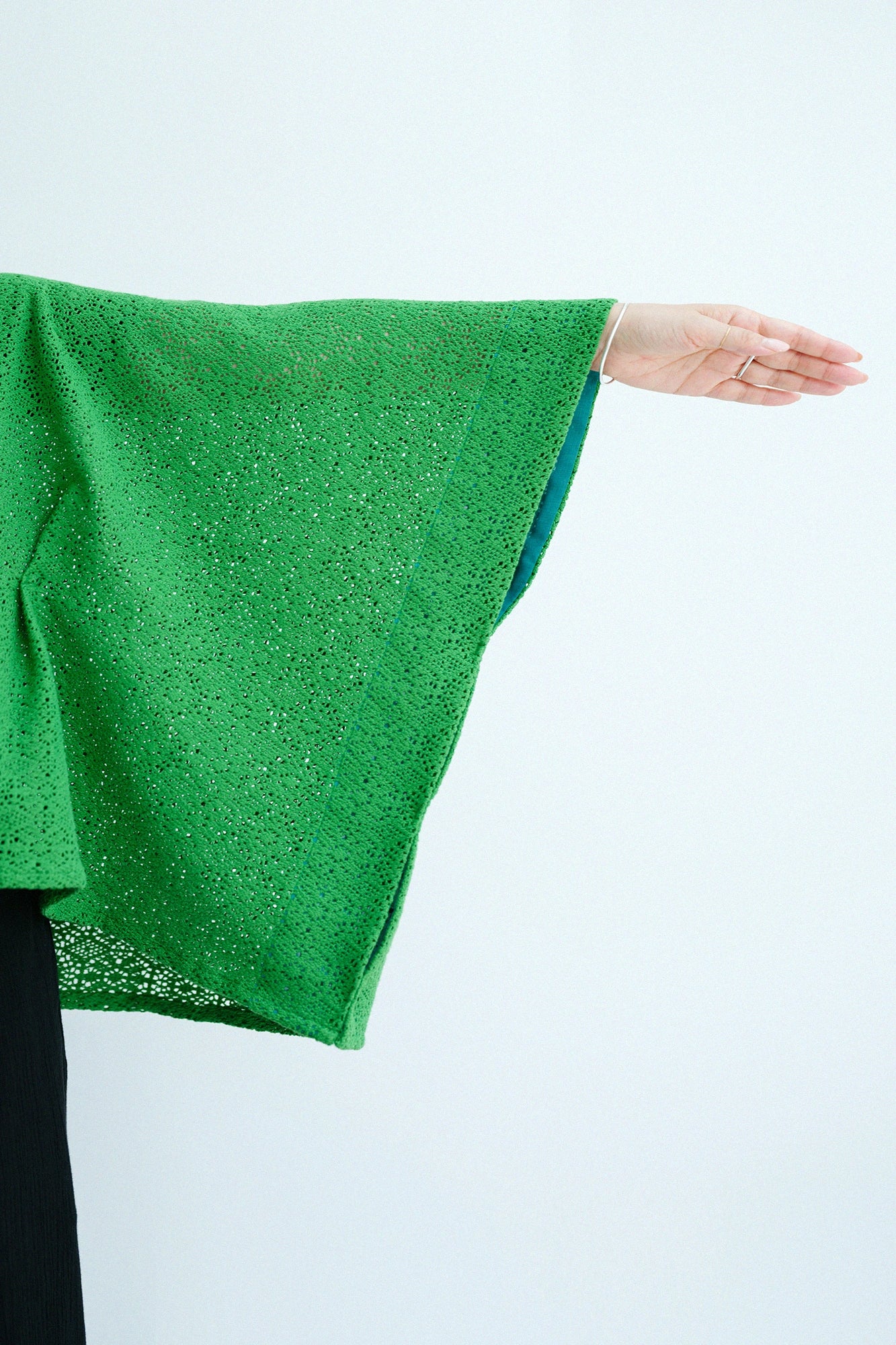 [Versand voraussichtlich um den 23. Juni] Geometrische Stickerei mit Wasserzeichen Kisaragi Short(Mijikatake)/Tokiwa Midori