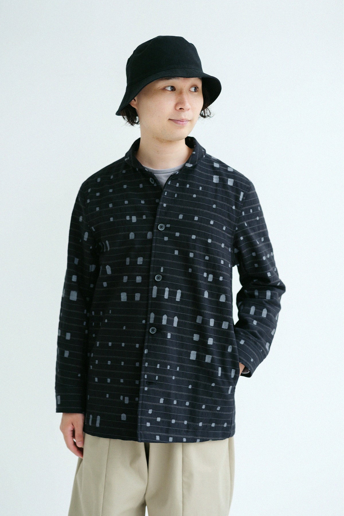 '身長：'175cm,'着用サイズ：'L
