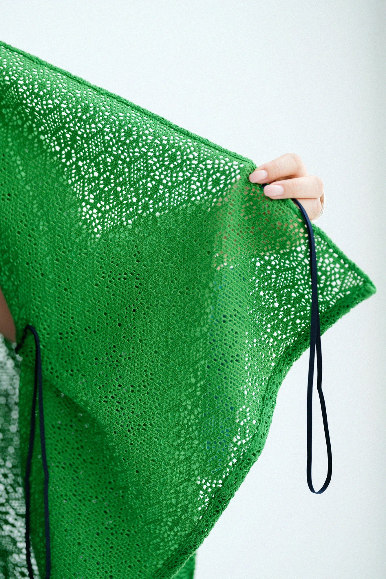 [Versand voraussichtlich um den 23. Juni] Geometrische Stickerei mit Wasserzeichen Kisaragi Short(Mijikatake)/Tokiwa Midori