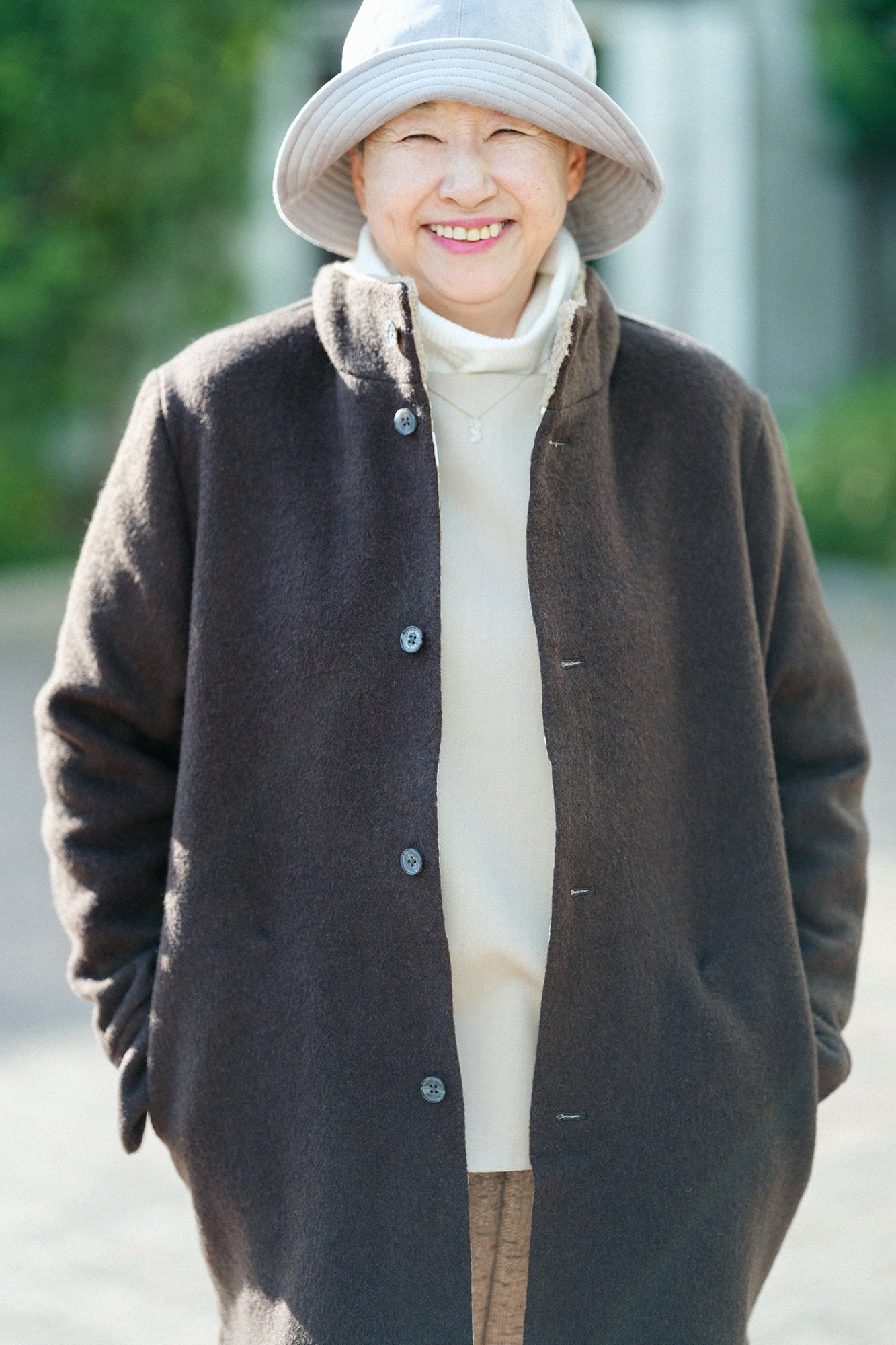 【Pre-order】Alpinix Largo Blouse／Ivory（※Scheduled to be shipped around Dec 9）