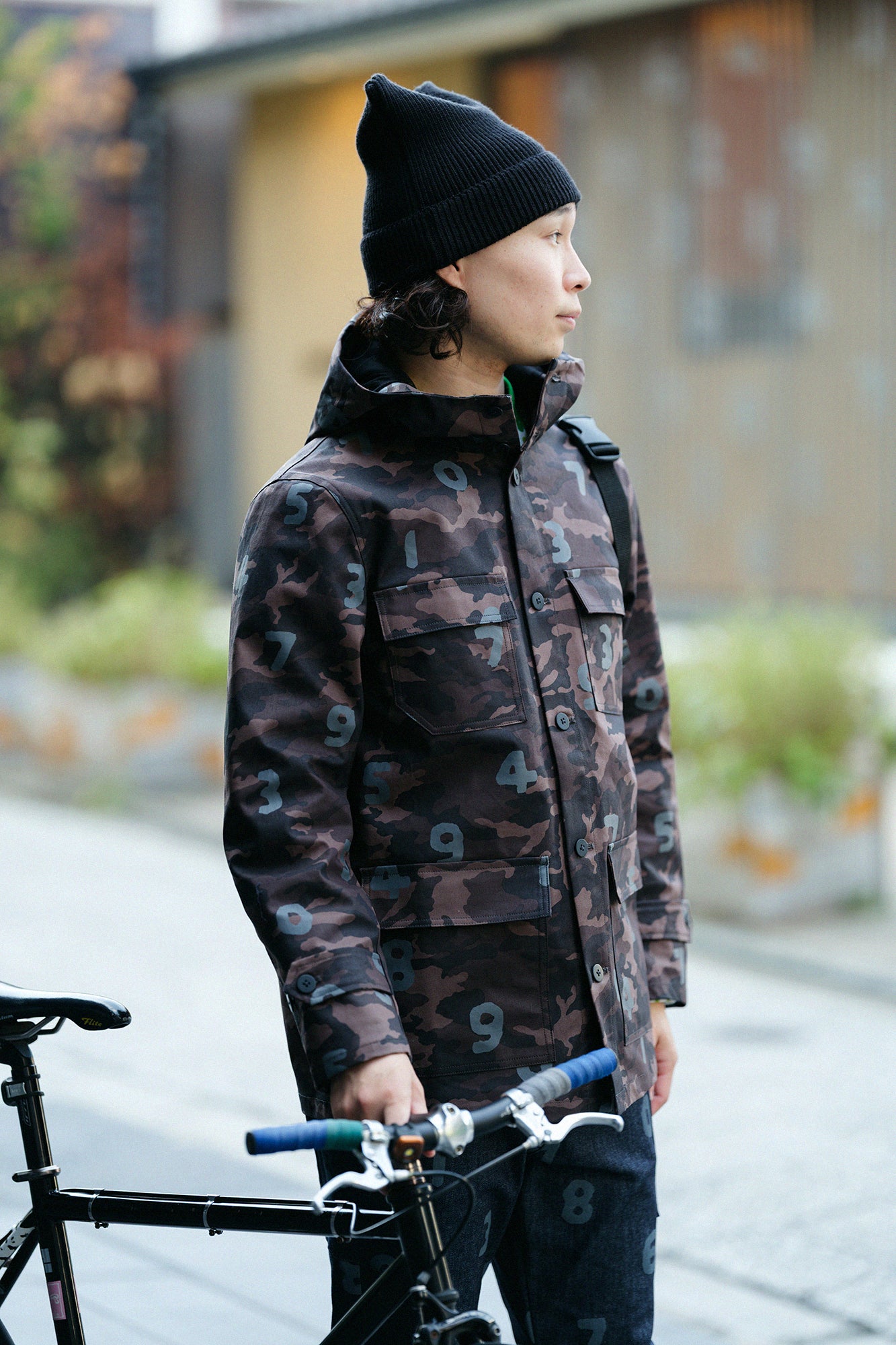 Waterproof Mountain Parka／camo SO-SU-U Burnt Umber 