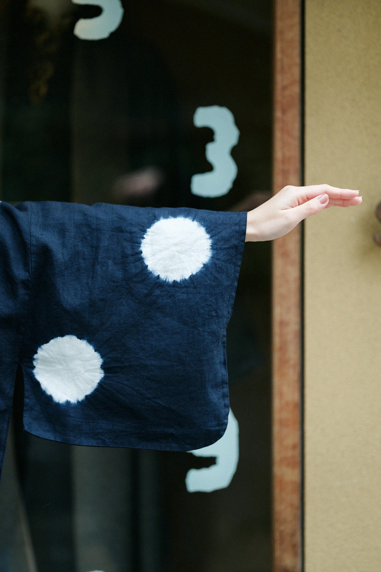 [Versand voraussichtlich um den 3. März] Kinkiyo Shibori Linen Hatsuki/Mizutamai (Mizutamai), Nubairo x Tsukumo