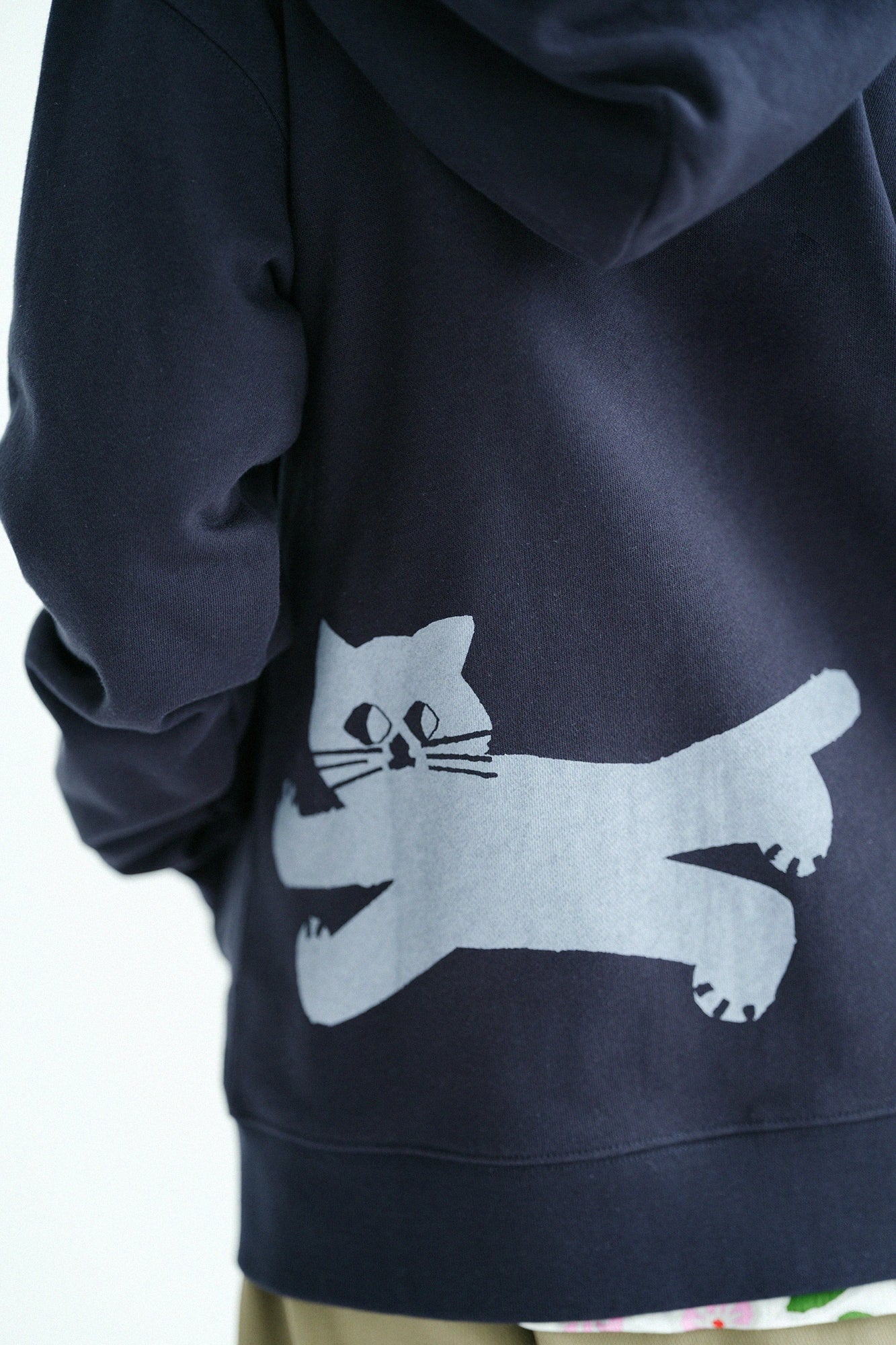 Deportale ZIP UP Sweatshirt Parka [9.7]/Dunkelmarine