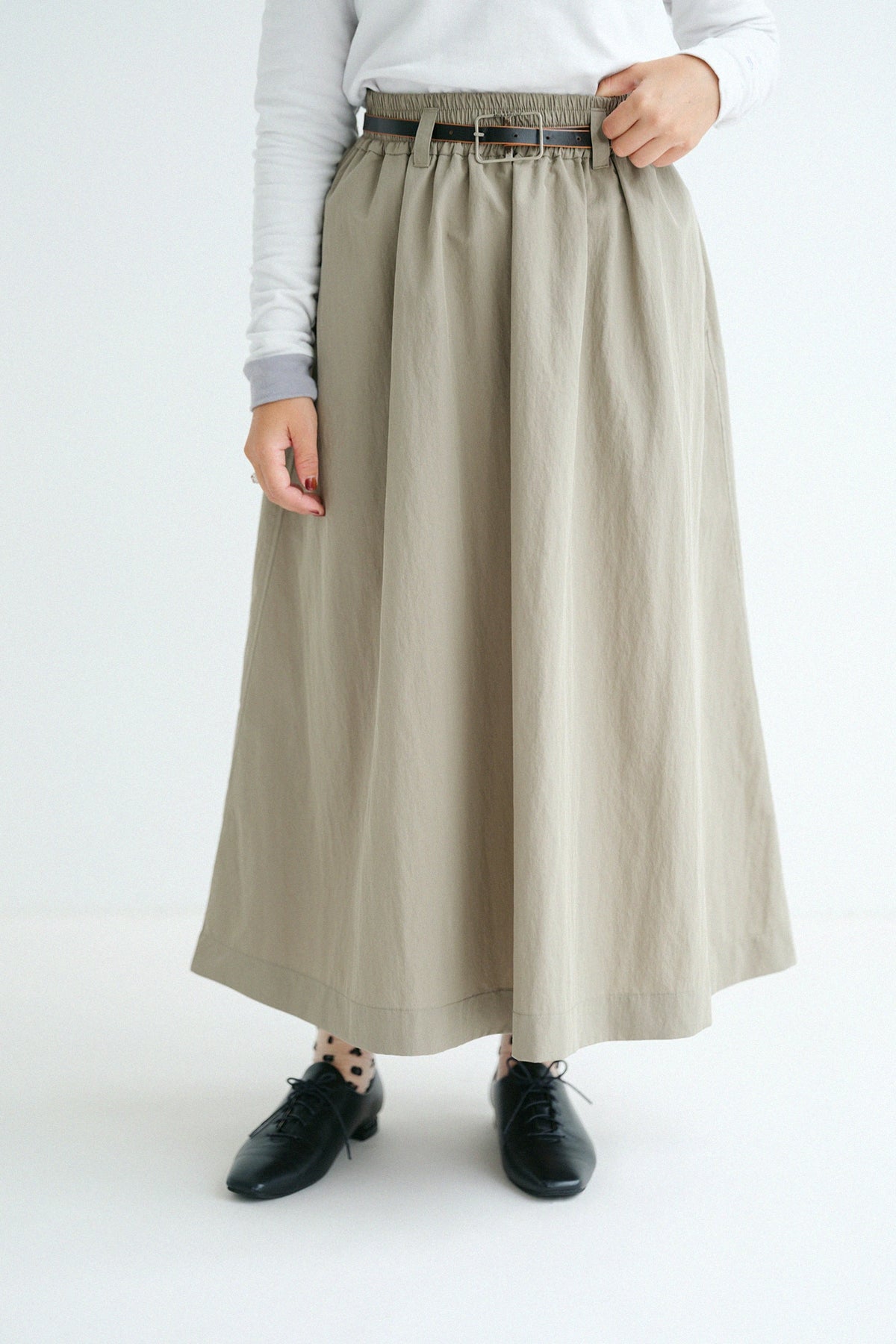 '身長：'154cm,'着用サイズ：'女S,'※ベルトは付属品ではございません