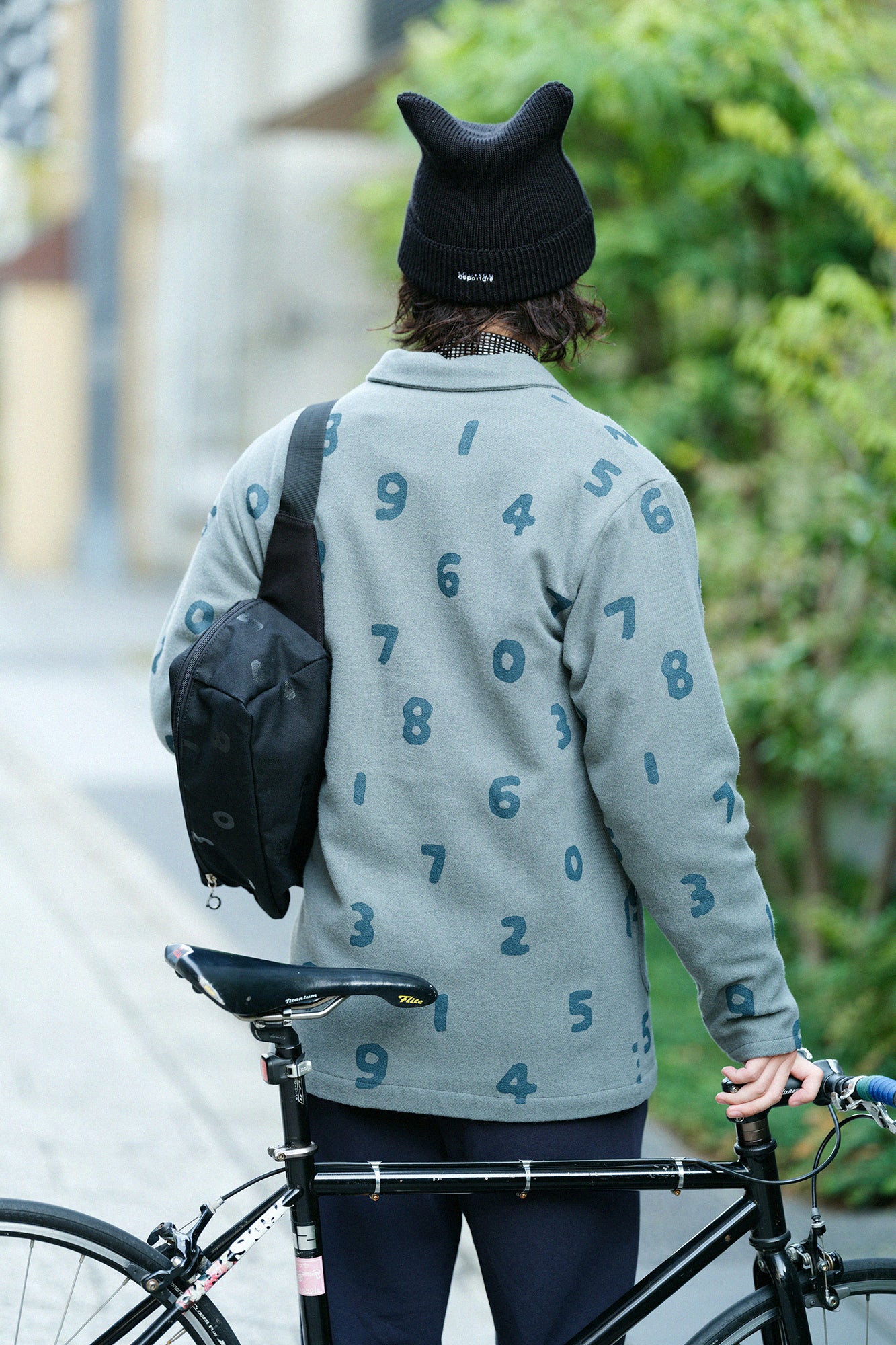 CORDURA® Combat Wool Cardigan with Collar／SO-SU-U Light Blue 