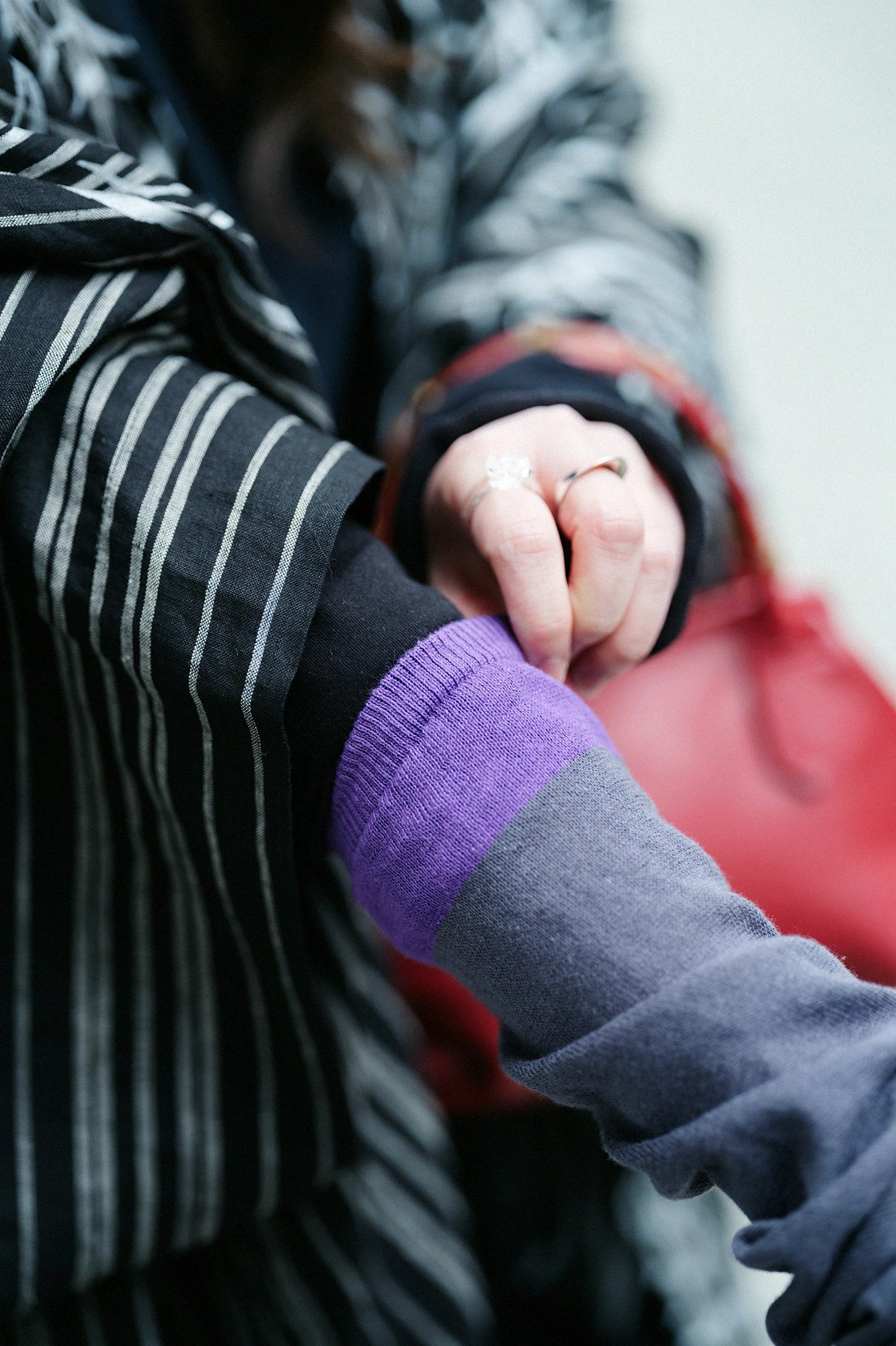 Asa petite main (kote) / Couleur plume mouillée (nurebairo) 