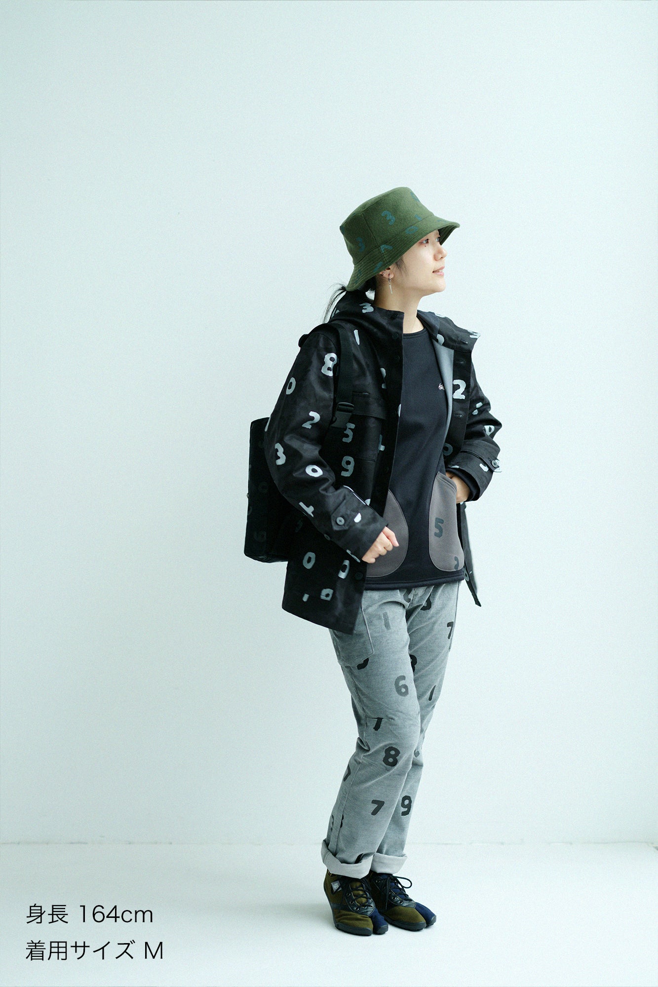 Waterproof Mountain Parka／camo SO-SU-U Dark Grey 