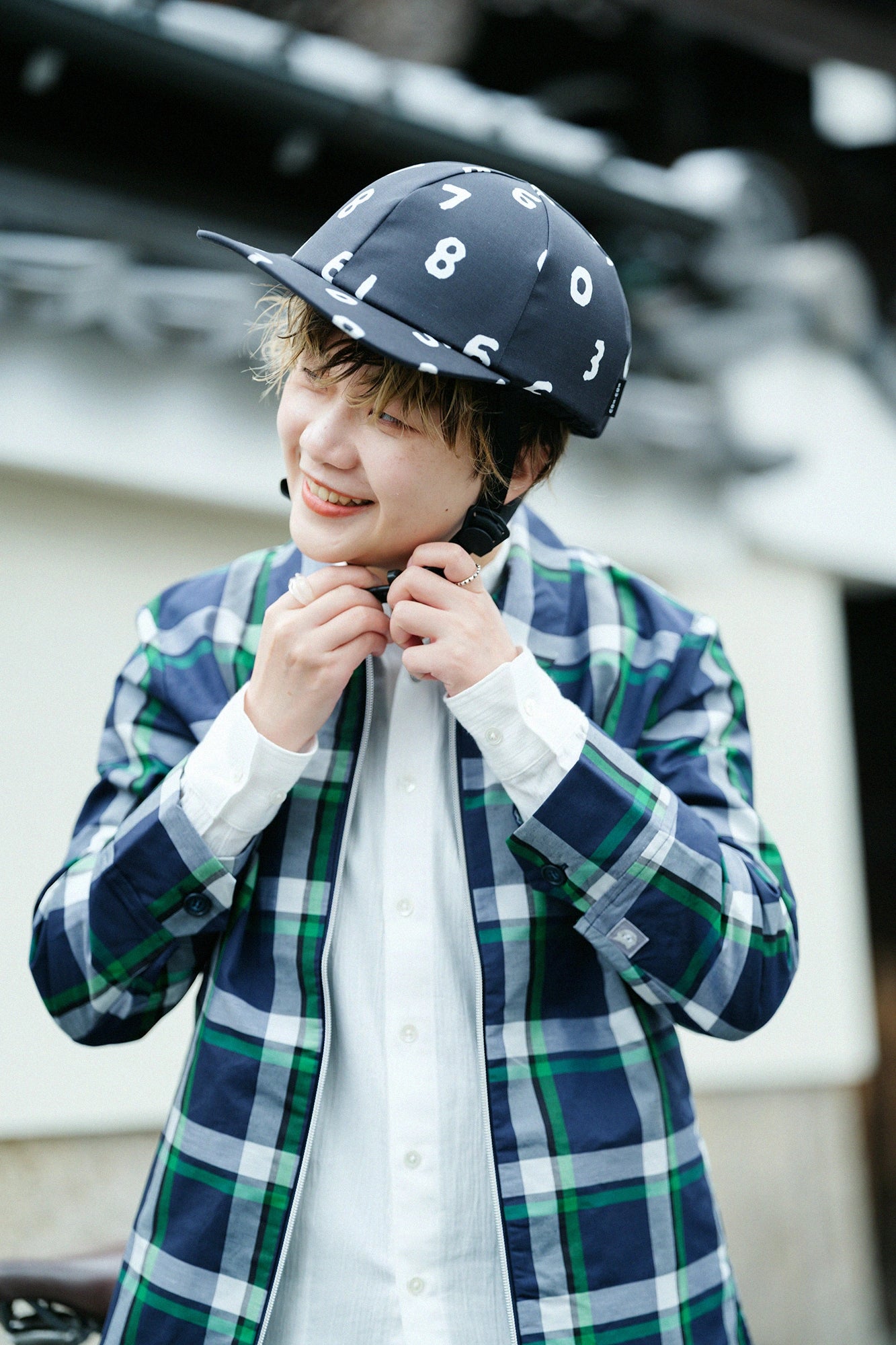 【3월 10일경 발송 예정】SOU・SOU×직물 캡형 헬멧／SO-SU-U 