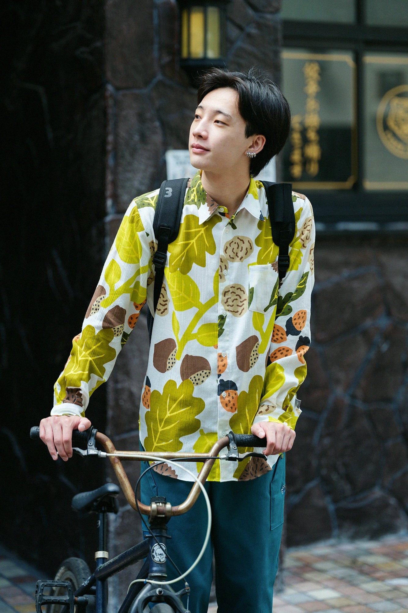'身長：'176cm ,'着用サイズ：'L
