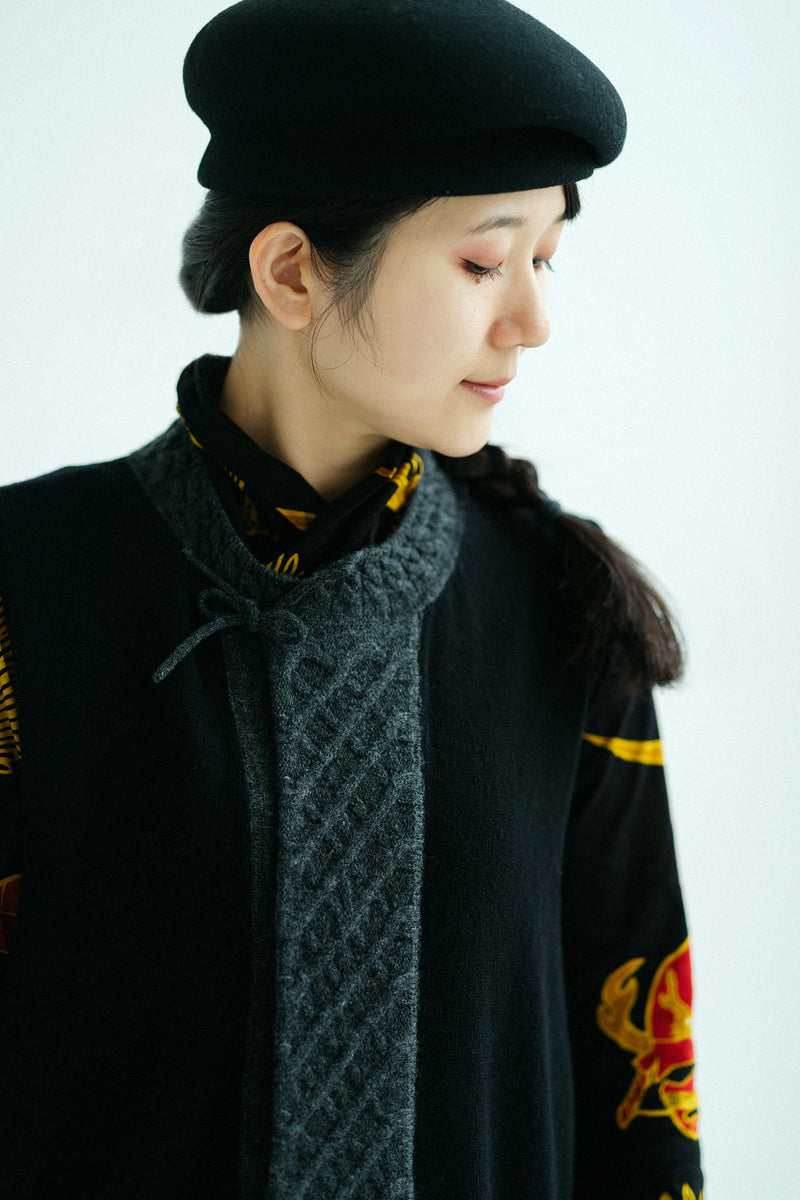 SOU・SOU×ALPHA 袖なし朝服
