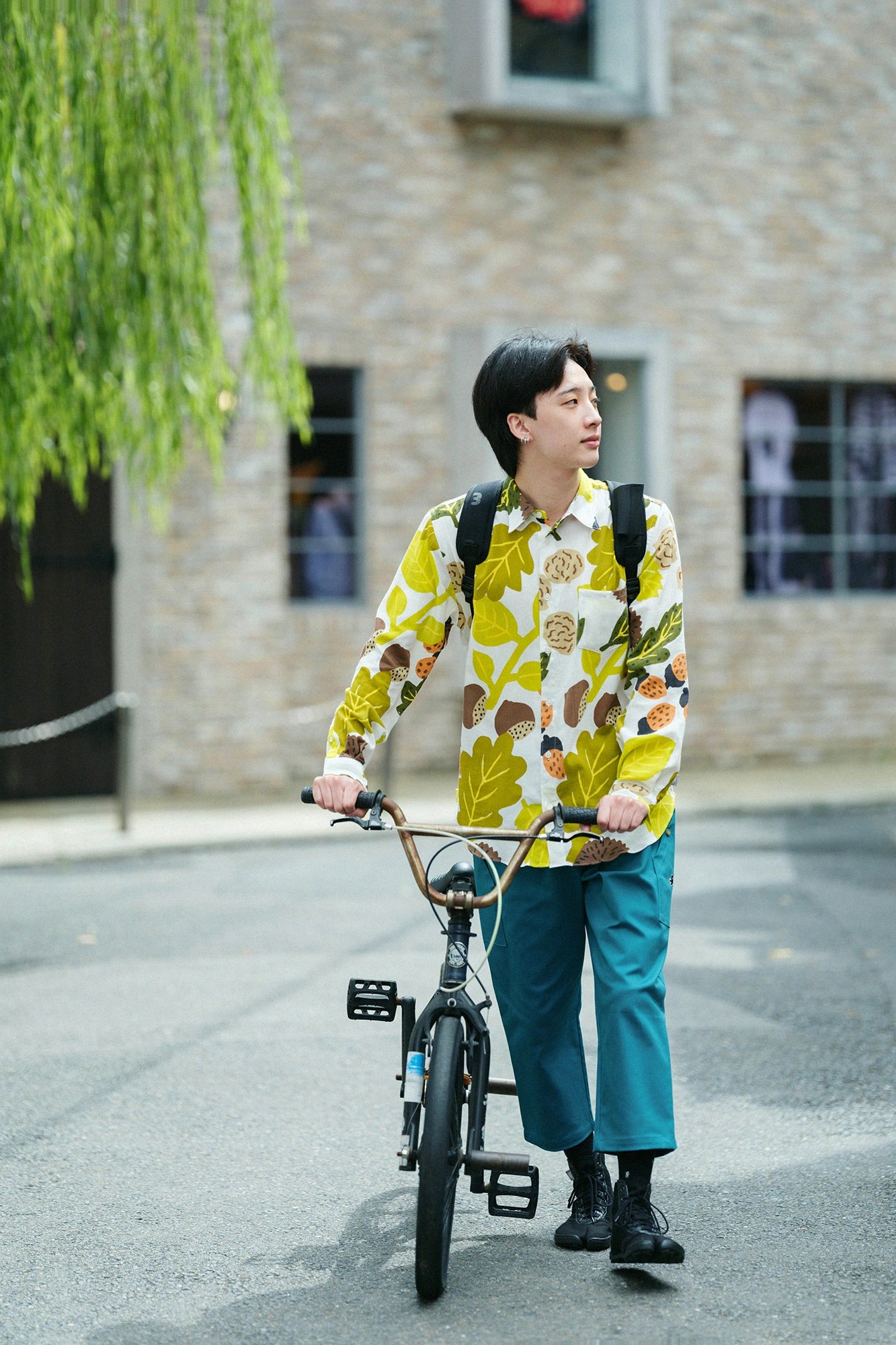 '身長：'176cm ,'着用サイズ：'L,左下