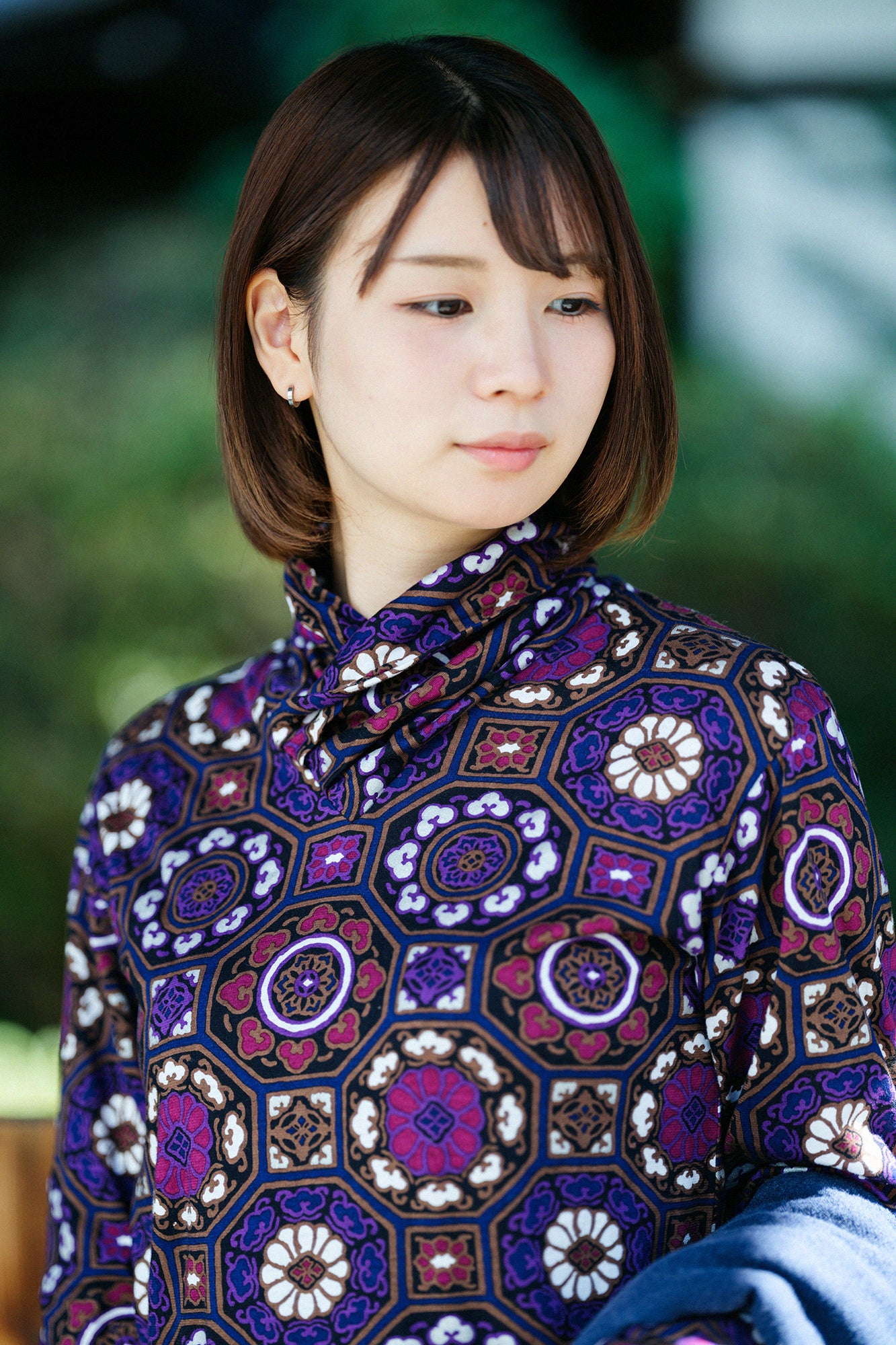 Turtle Neck Shirt / Gorgeous Dark Purple