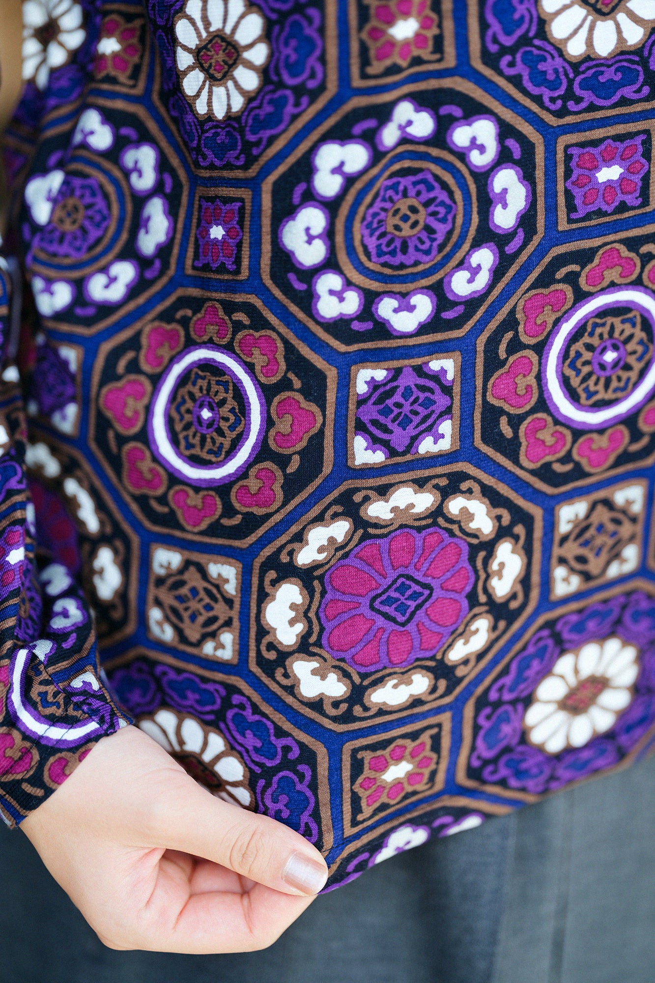 Turtle Neck Shirt / Gorgeous Dark Purple