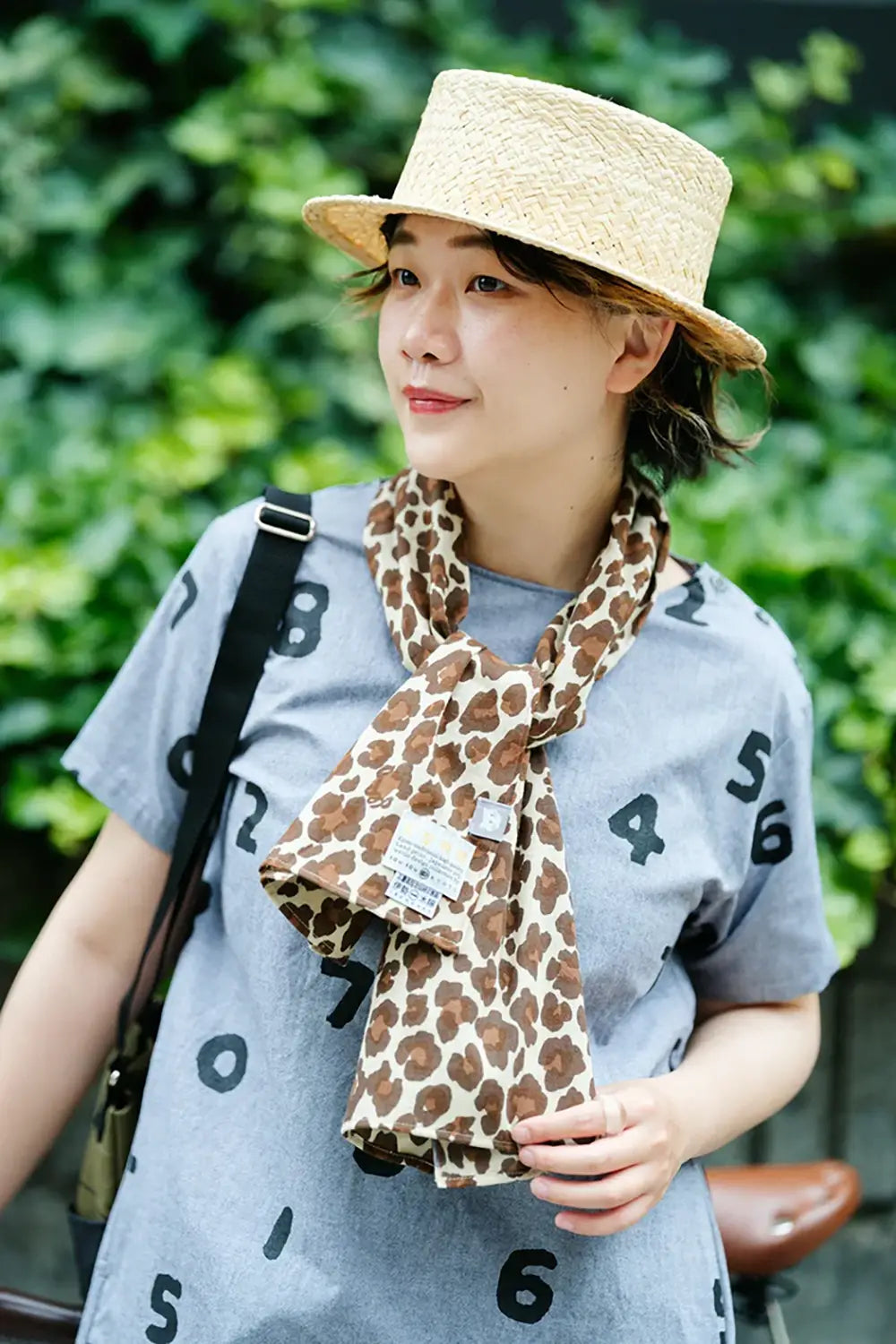 이세모멘 쿠비마키 짧은타입／depo leopard Daylight 