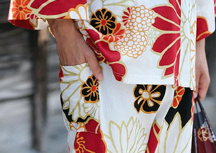 高島縮 えんゆう穿き