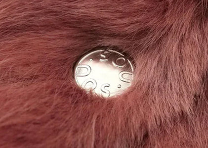 フェイクファー Vネック ライトチュニックコート