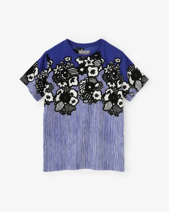 高島縮 半袖Tシャツ