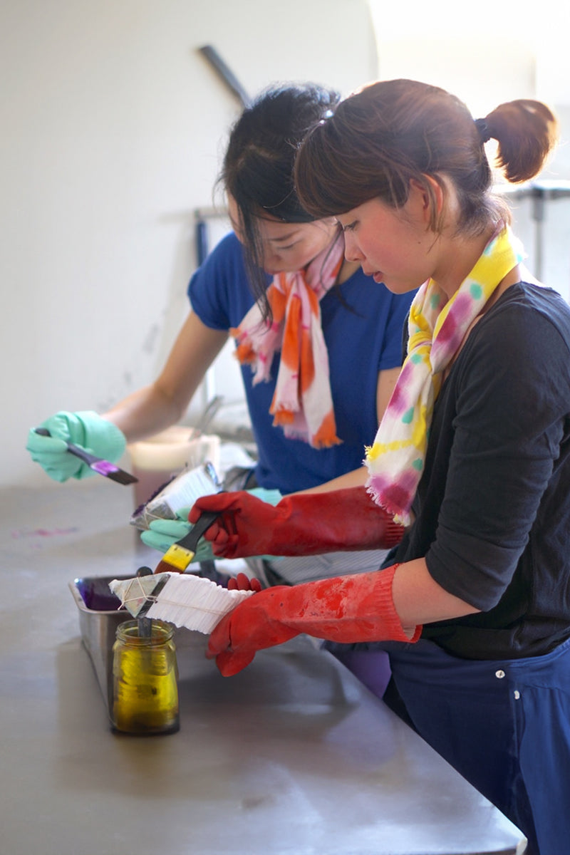 Arimatsu Narumi Tie-dye Handkerchief Marimomen Cotton