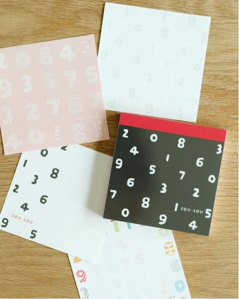 Quadratischer Memo-Block