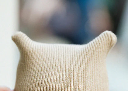 depoニャン ニットキャップ